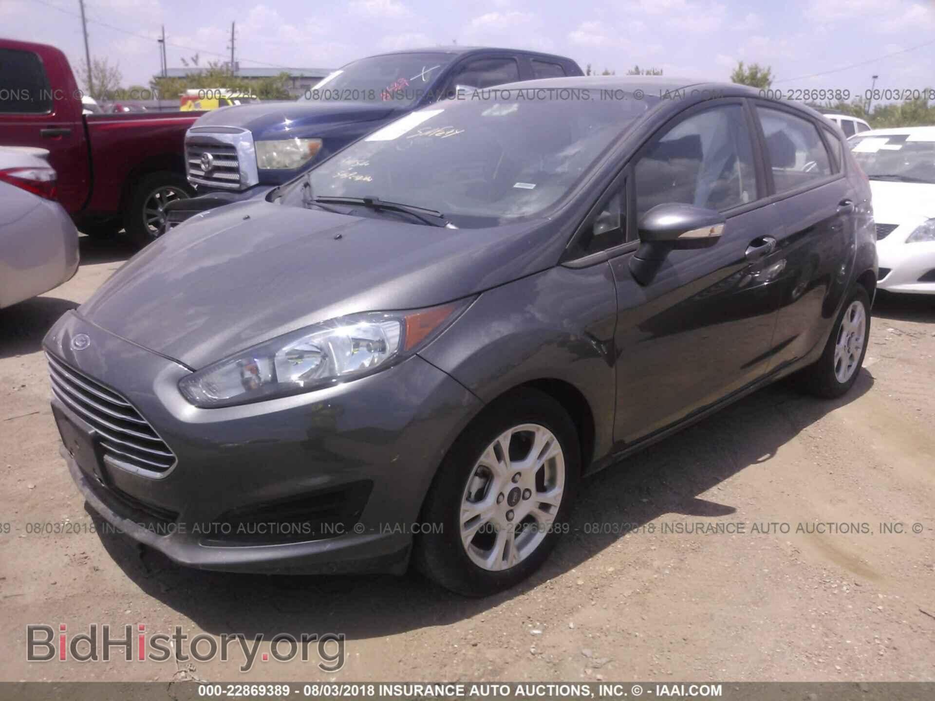 2016 Ford Fiesta - VIN: 3FADP4EJ3GM136822 - Фото 2
