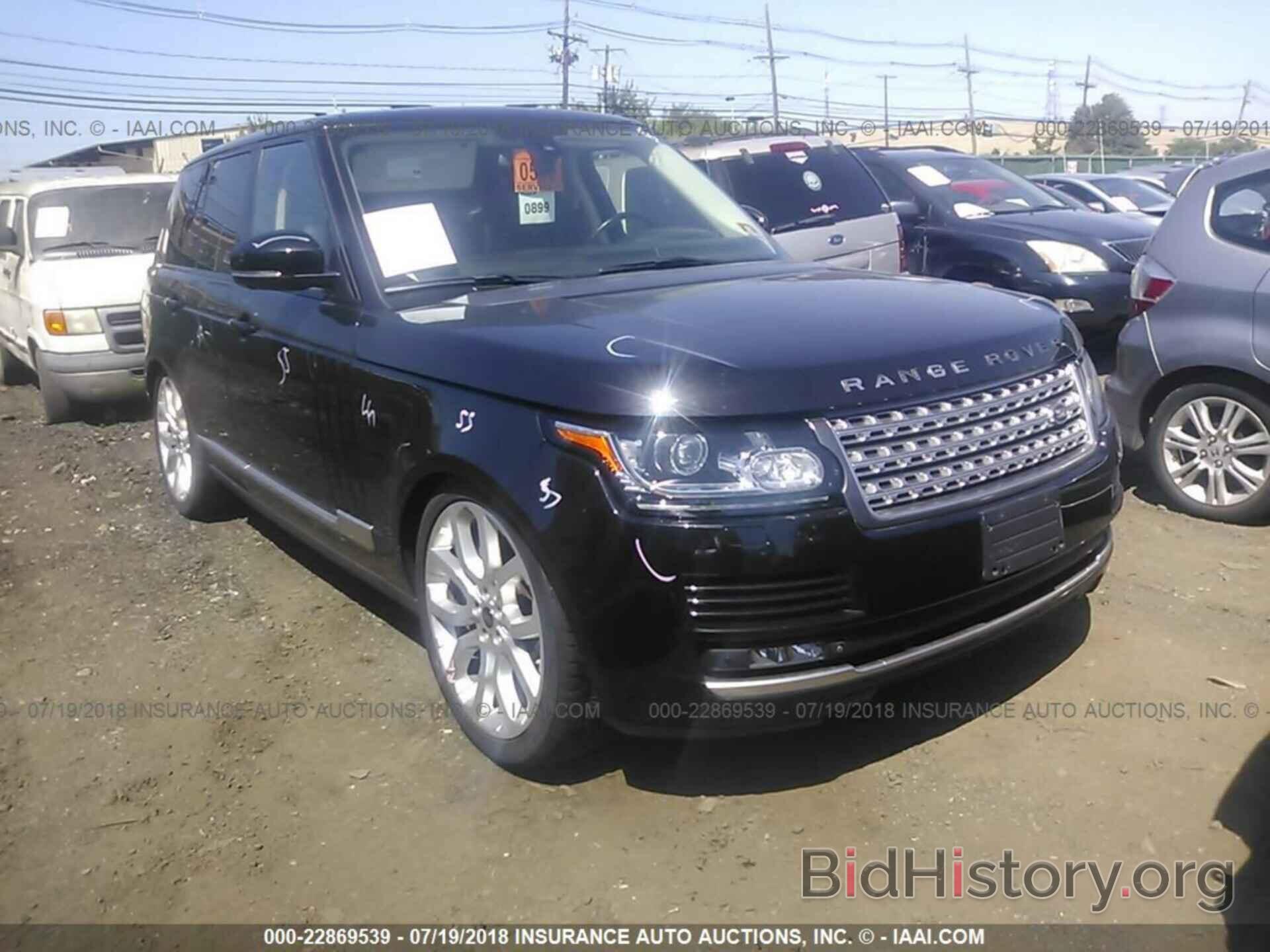 Photo SALGS2DF1DA116285 - Land rover Range rover 2013