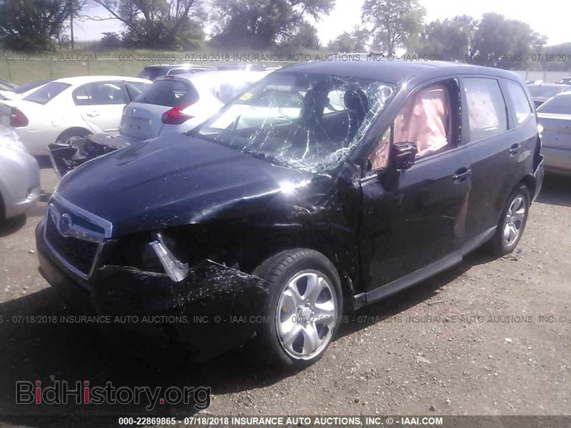 2014 Subaru Forester - VIN: JF2SJAAC5EH454274 - Фото 2