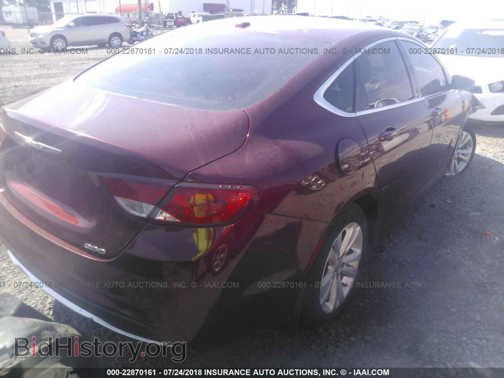 2015 Chrysler 200 - VIN: 1C3CCCAB6FN645967 - Фото 4