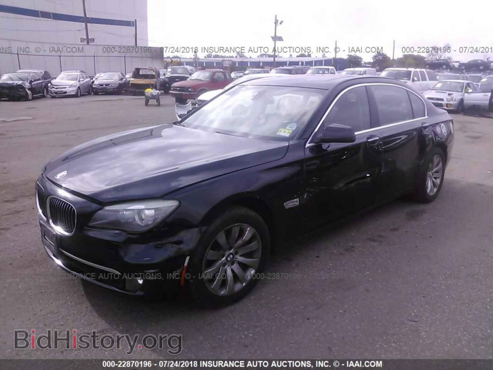 2011 Bmw 750 - VIN: WBAKC8C56BC433455 - Фото 2