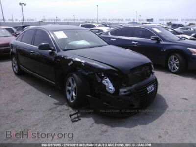 2011 Audi A6, черный — VIN WAUAKAFB0BN027294, IAAI