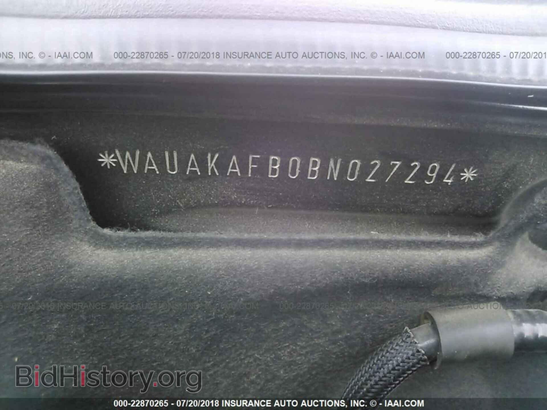 2011 Audi A6 - VIN: WAUAKAFB0BN027294 - Фото 9