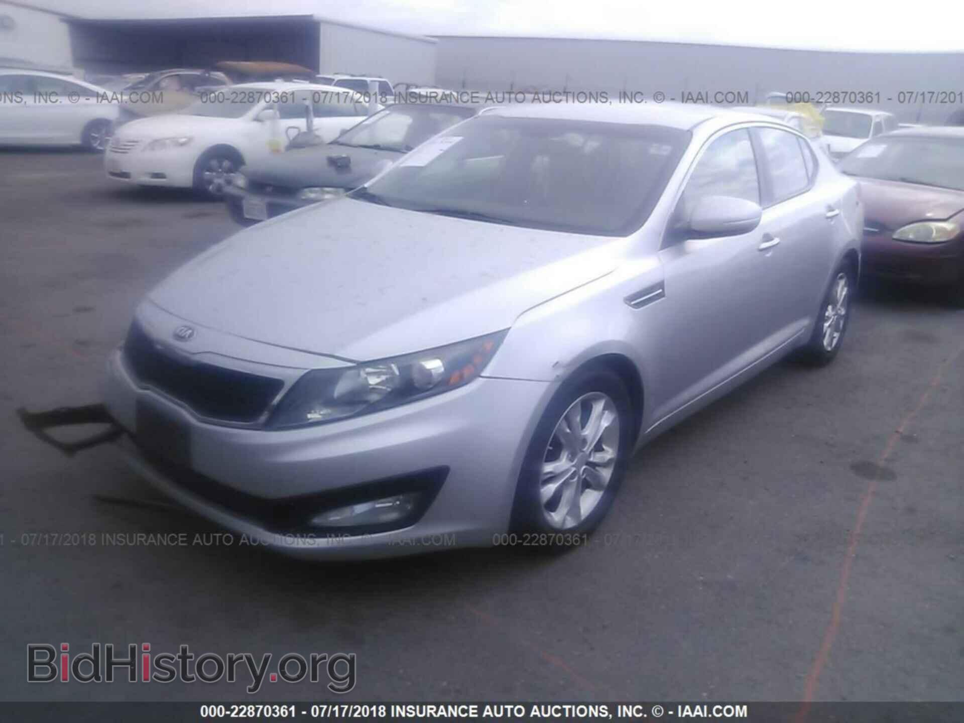 2013 Kia Optima - VIN: 5XXGM4A78DG190852 - Photo 2