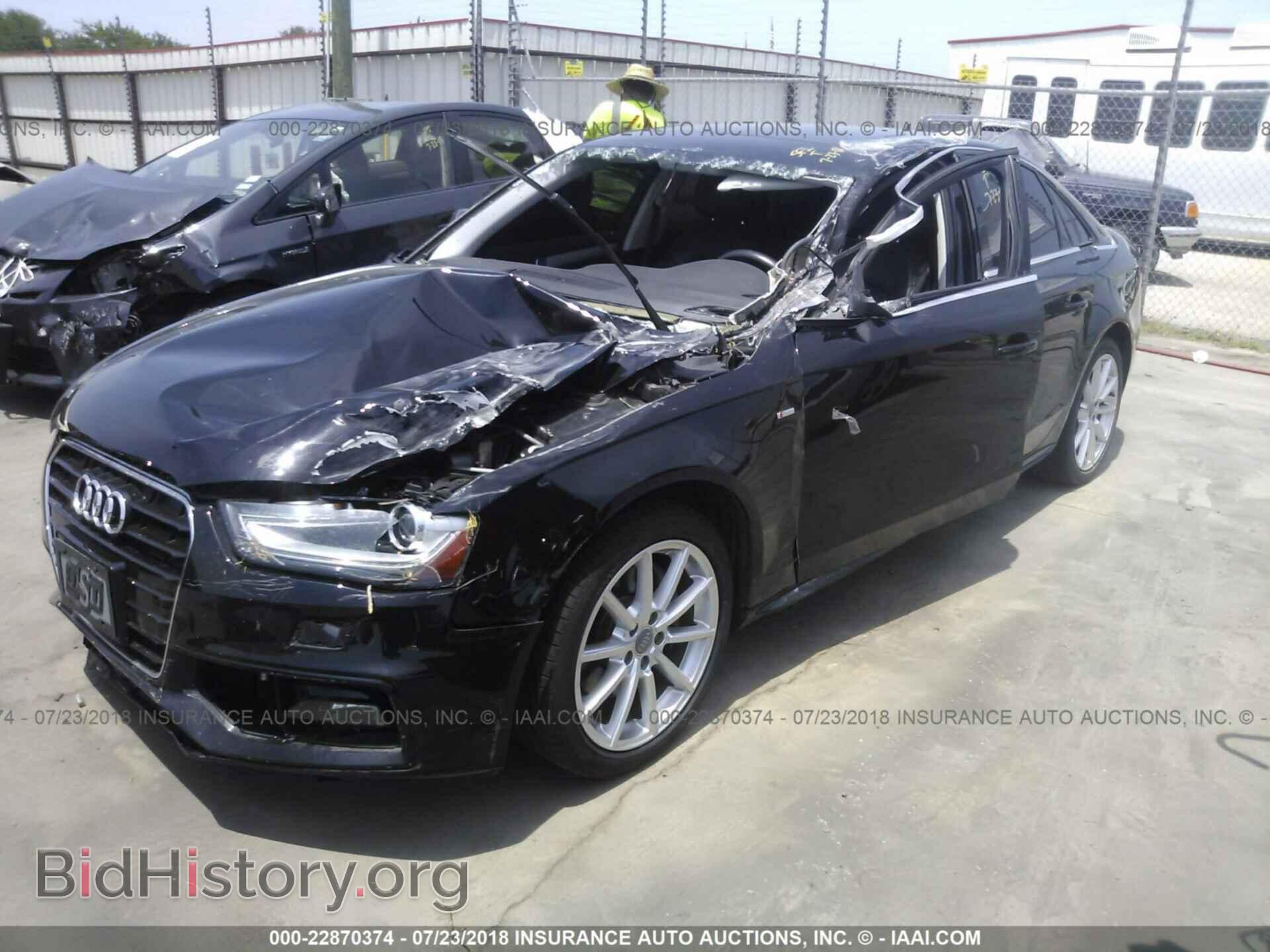 2015 Audi A4 - VIN: WAUAFAFL0FA075906 - Фото 2