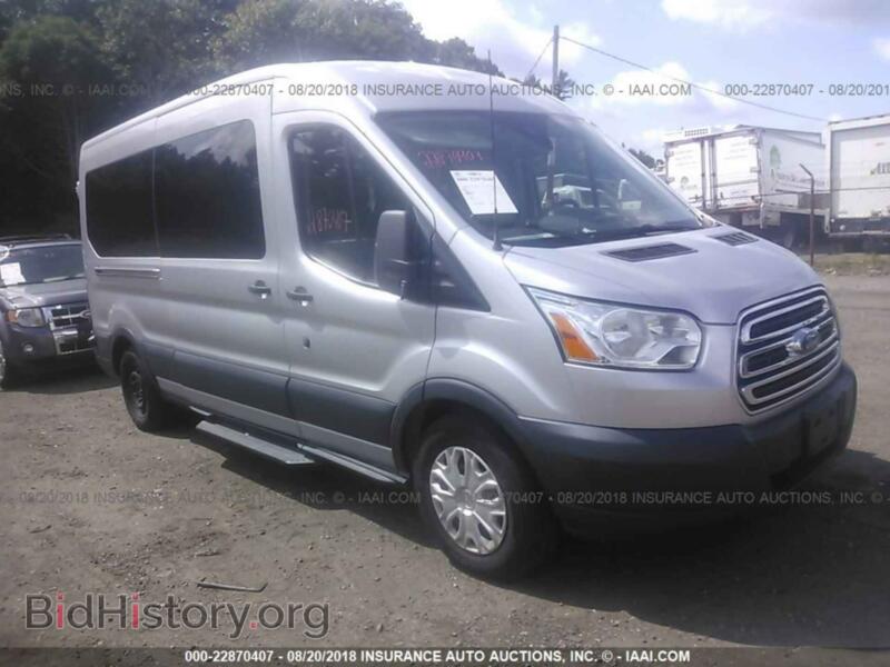 2015 Ford TRANSIT (VIN 1FBAX2CG5FKA70034) — фото 1 из 10, IAAI, повреждение: задняя часть