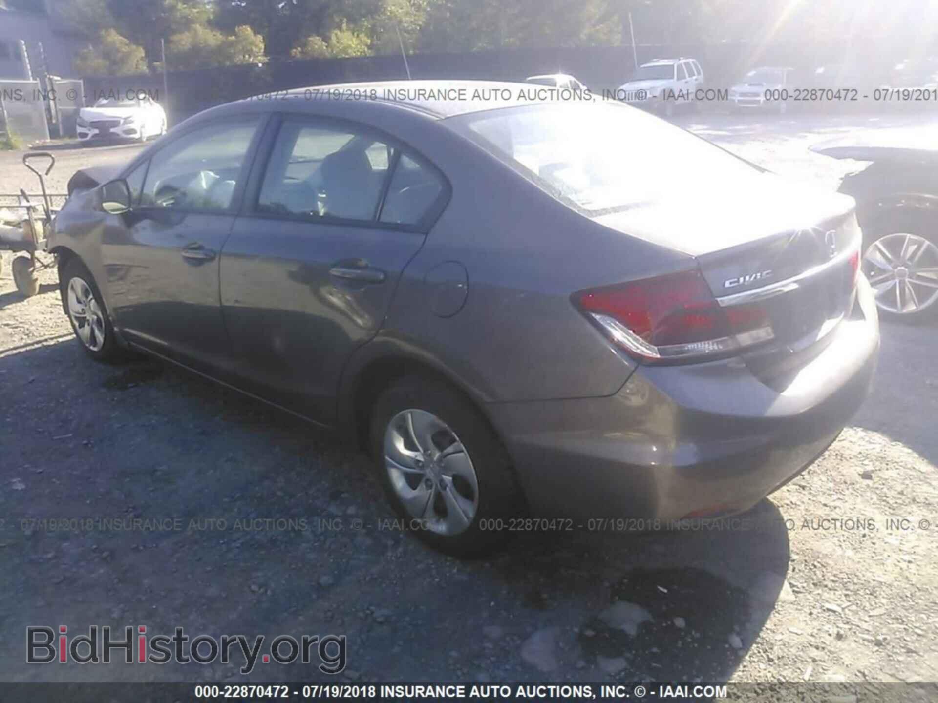 2013 Honda Civic - VIN: 2HGFB2F5XDH589998 - Фото 3