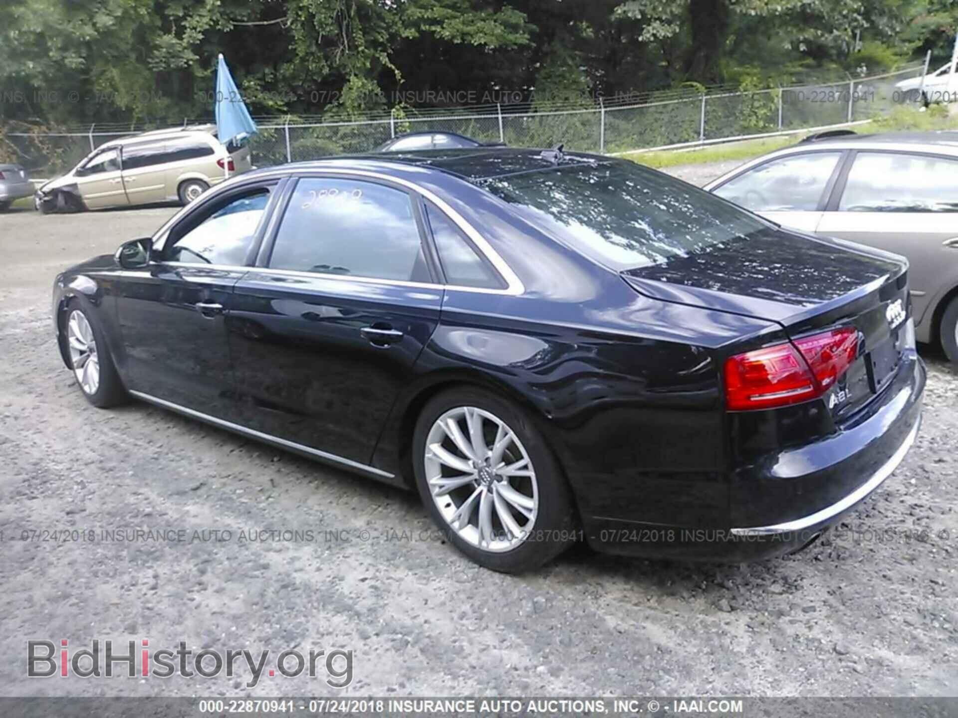 2013 Audi A8 - VIN: WAURGAFD2DN012000 - Фото 3