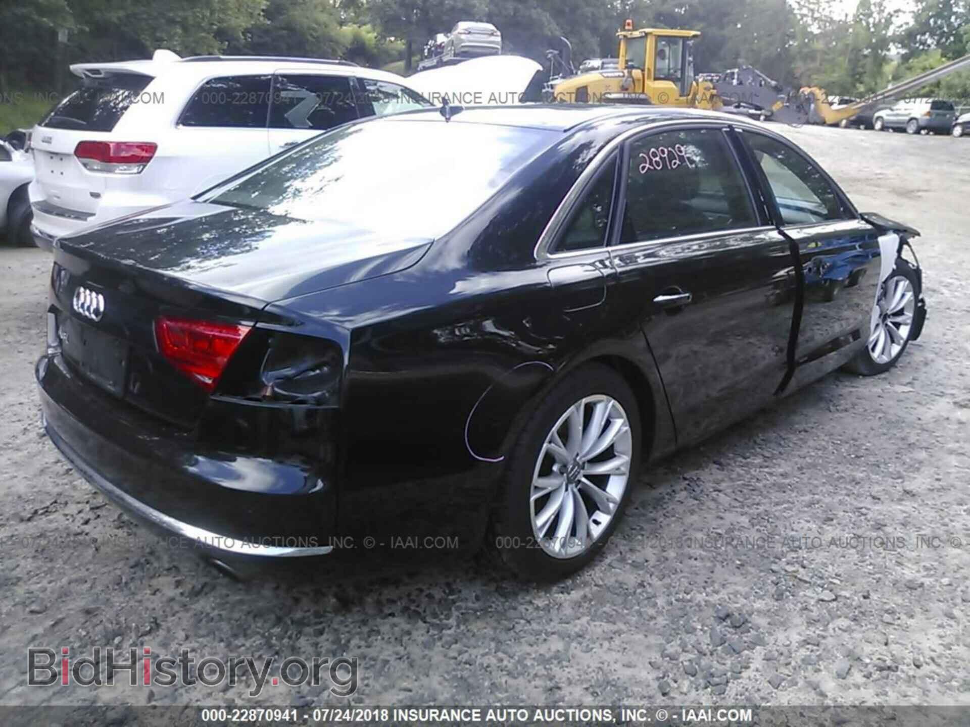 2013 Audi A8 - VIN: WAURGAFD2DN012000 - Фото 4