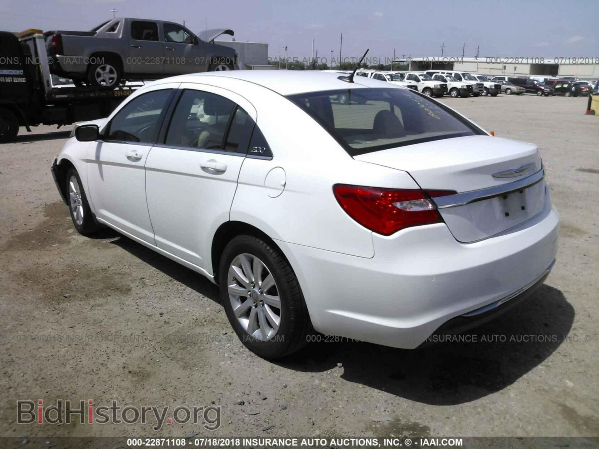 2012 Chrysler 200 - VIN: 1C3CCBBB6CN268979 - Фото 3