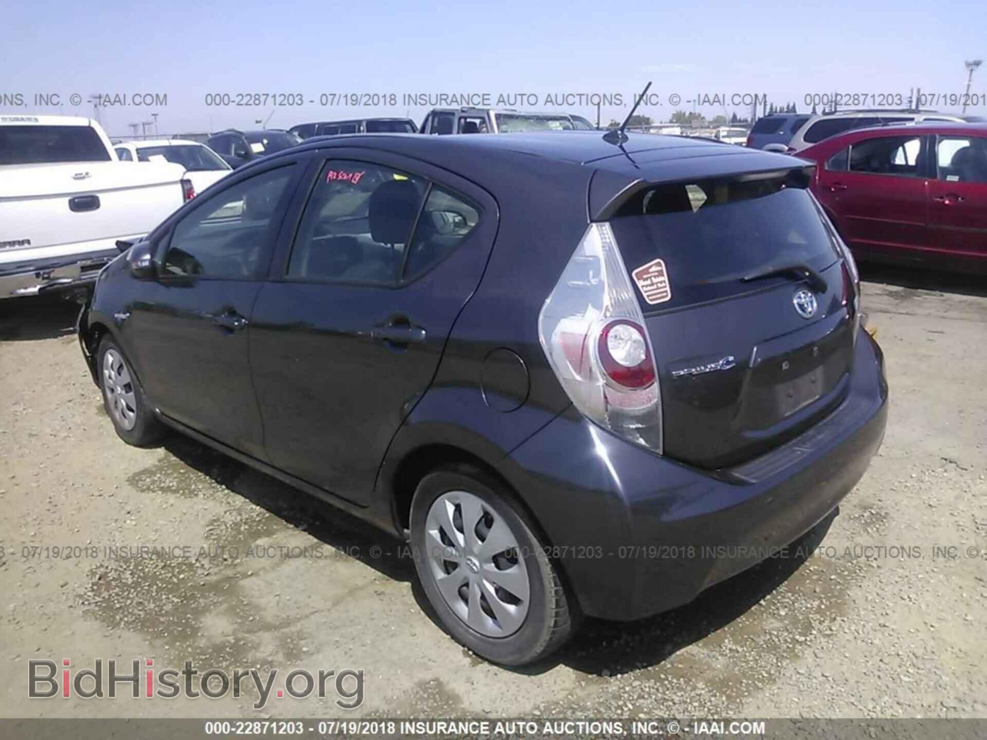 2012 TOYOTA PRIUS C - VIN: JTDKDTB34C1003228 - Фото 3