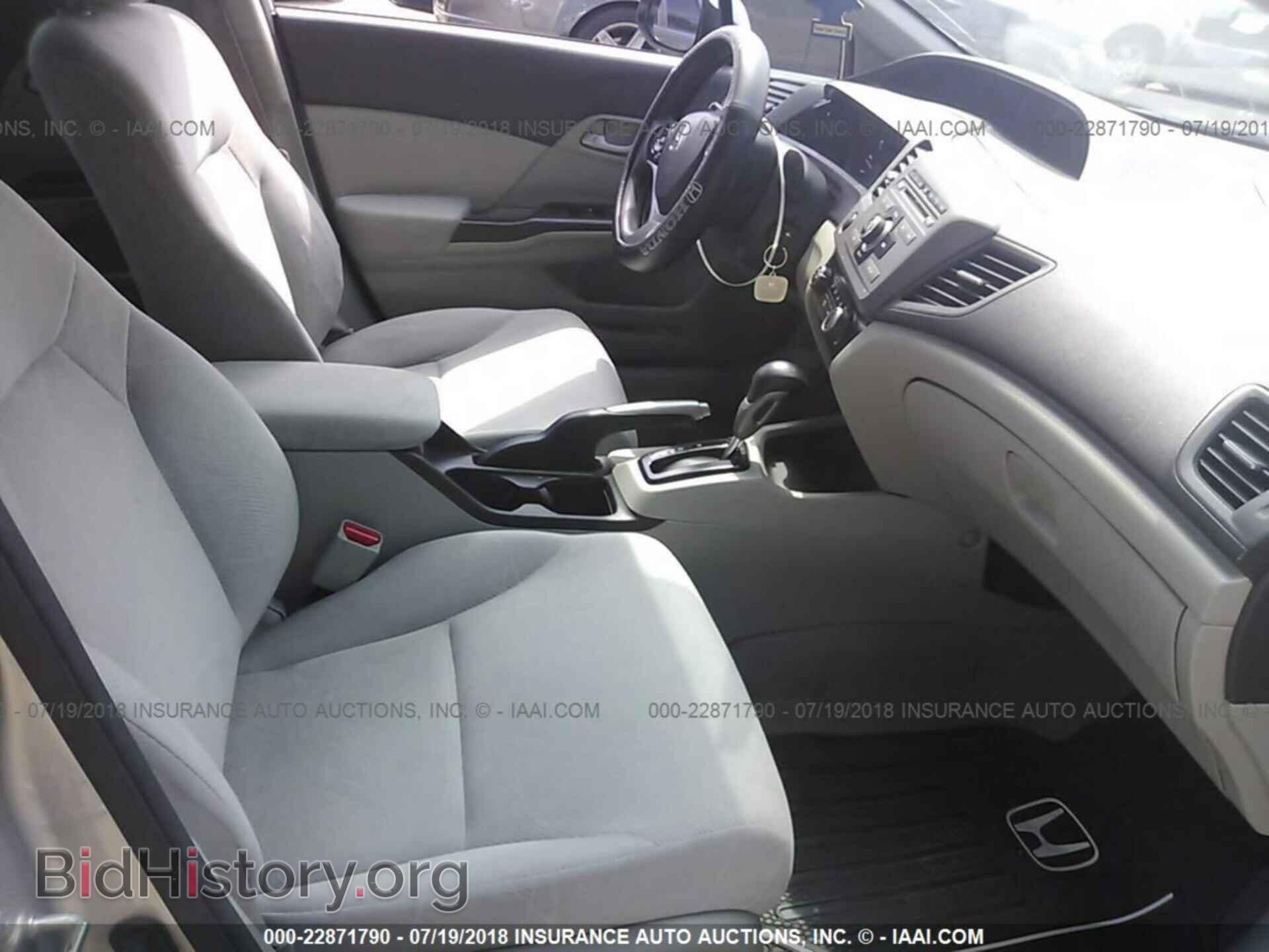 2012 Honda CIVIC (VIN 2HGFB2F5XCH304568) — фото 5 из 10