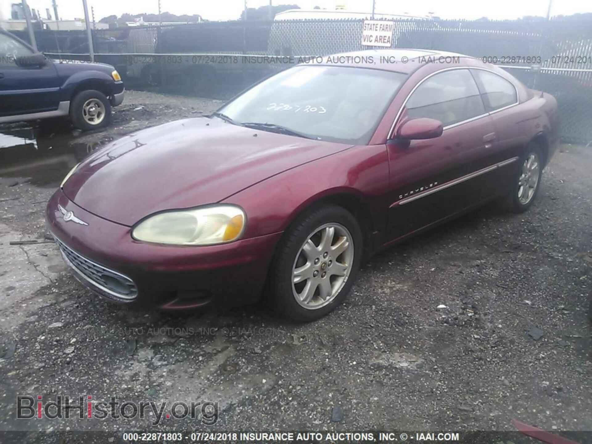 2001 CHRYSLER SEBRING - VIN: 4C3AG52H71E096068 - Photo 2