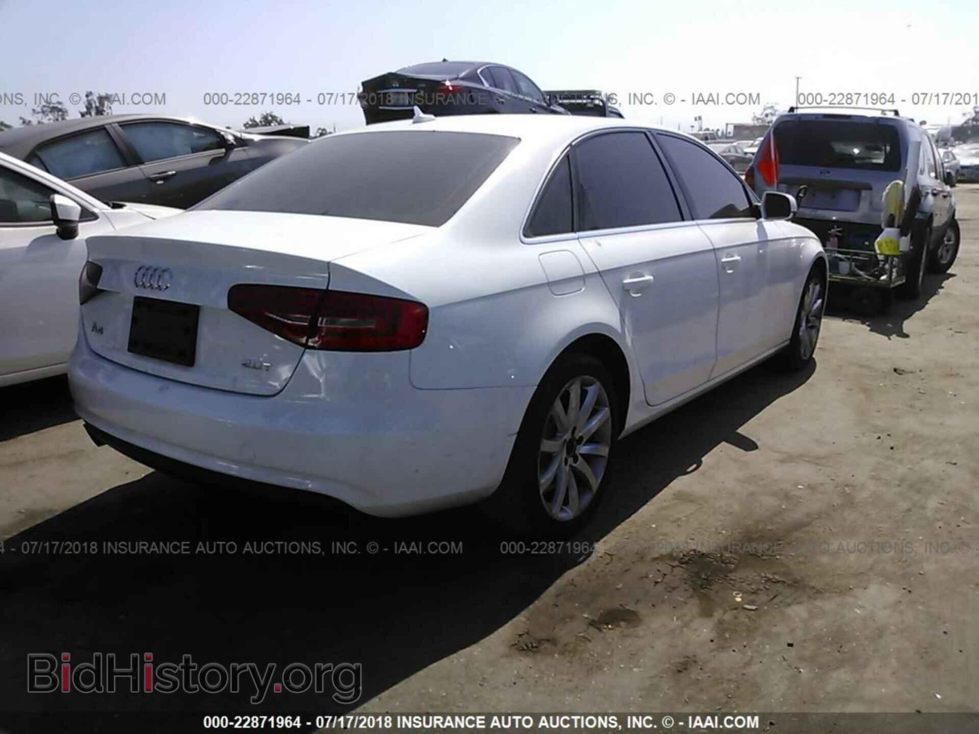 2013 Audi A4 - VIN: WAUEFAFL7DN050654 - Фото 4