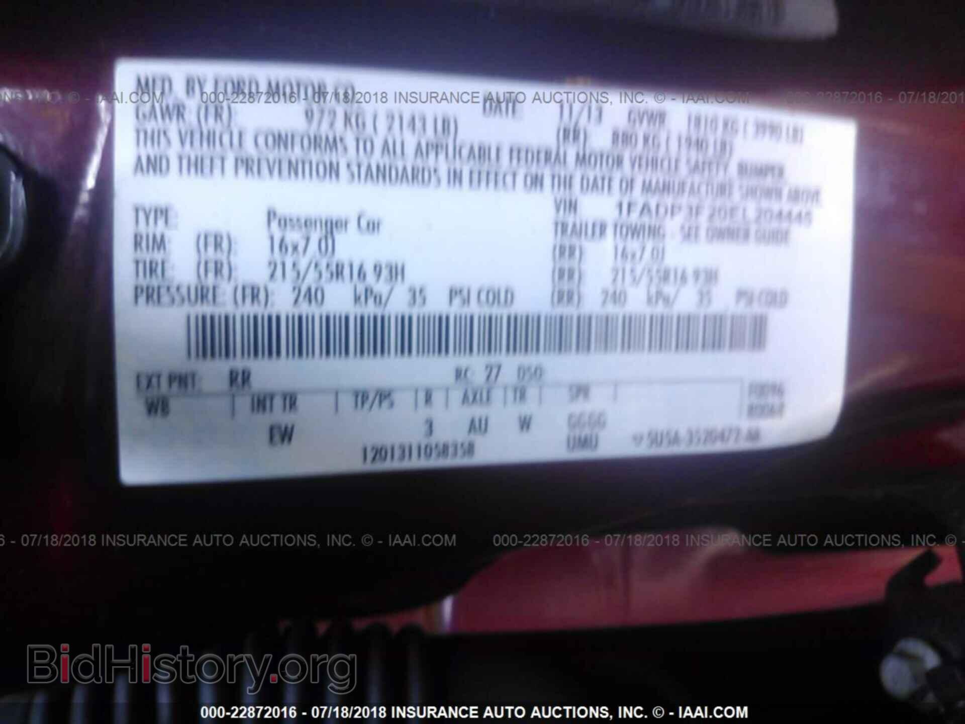 2014 Ford Focus - VIN: 1FADP3F20EL204445 - Photo 9