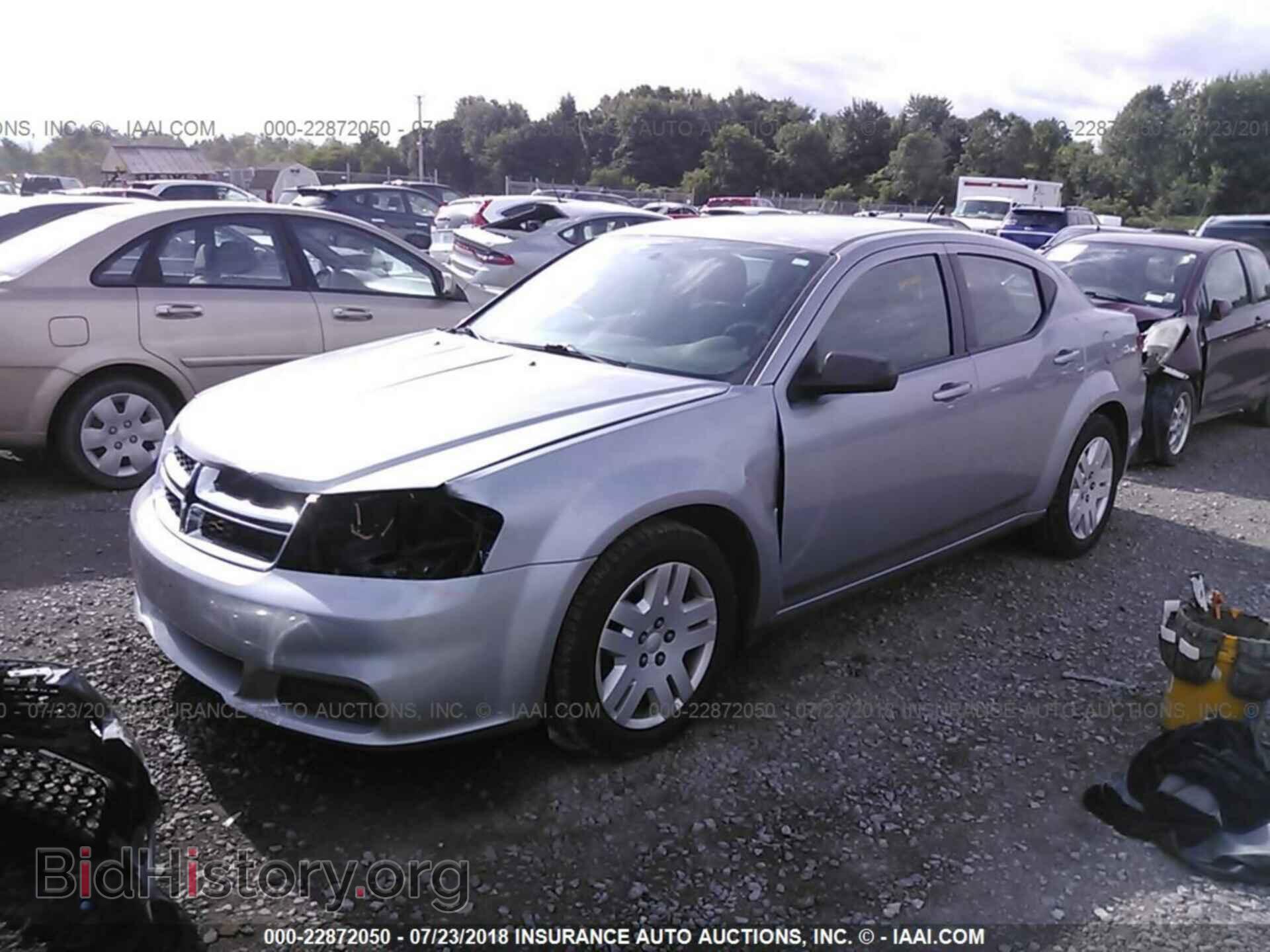 2014 Dodge Avenger - VIN: 1C3CDZAB5EN126780 - Фото 2