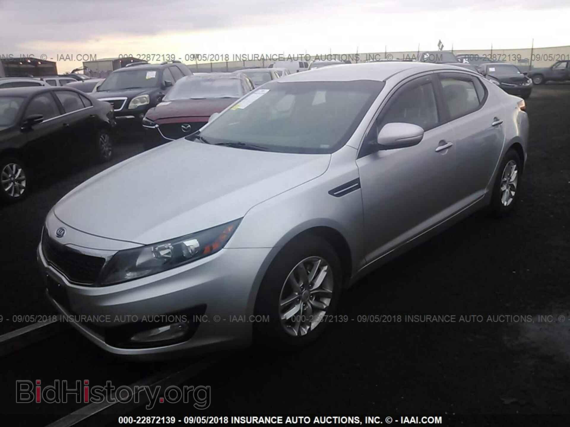 2013 Kia Optima - VIN: KNAGM4A78D5305189 - Фото 2