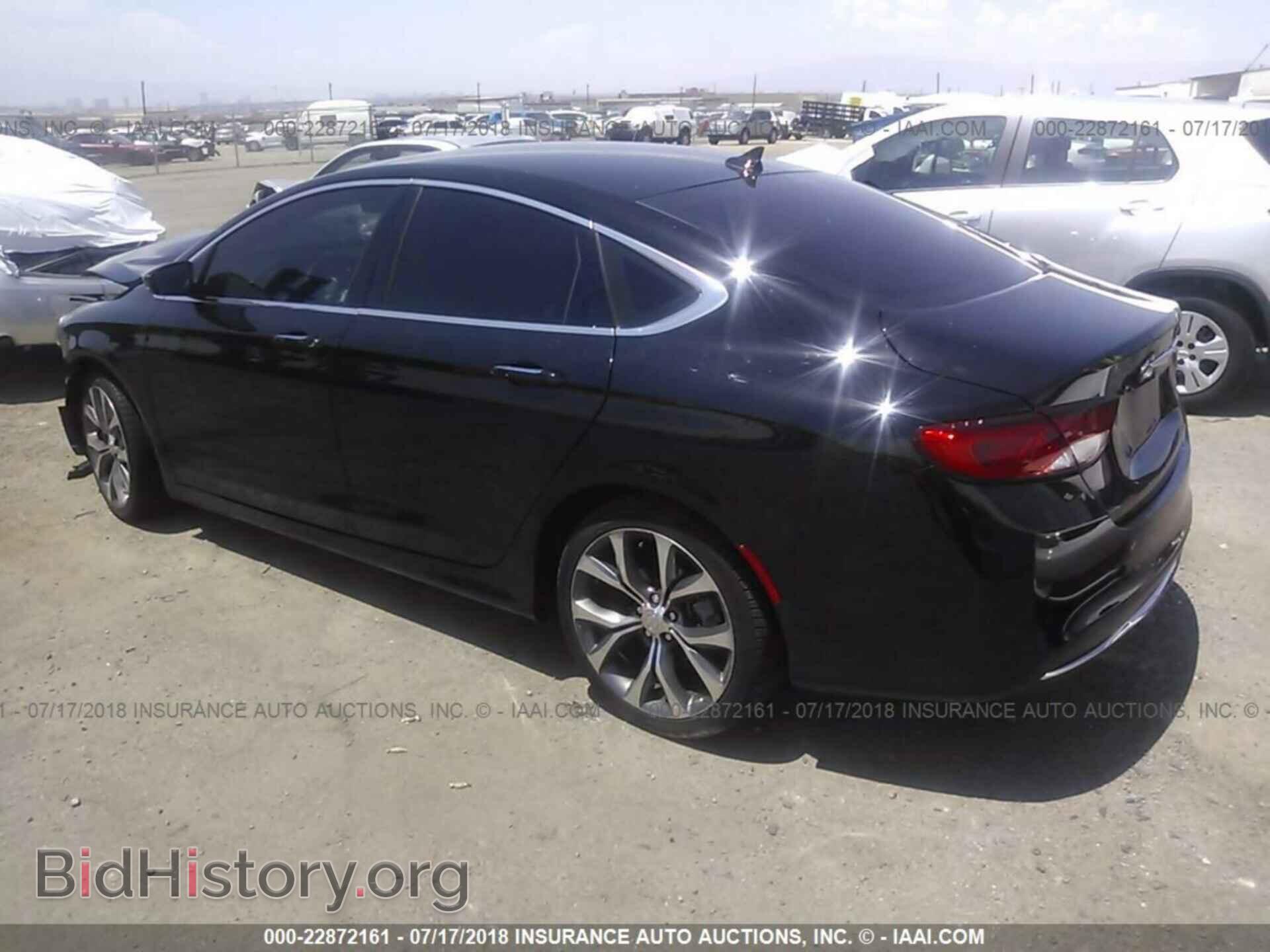 2015 Chrysler 200 - VIN: 1C3CCCCB5FN686460 - Фото 3