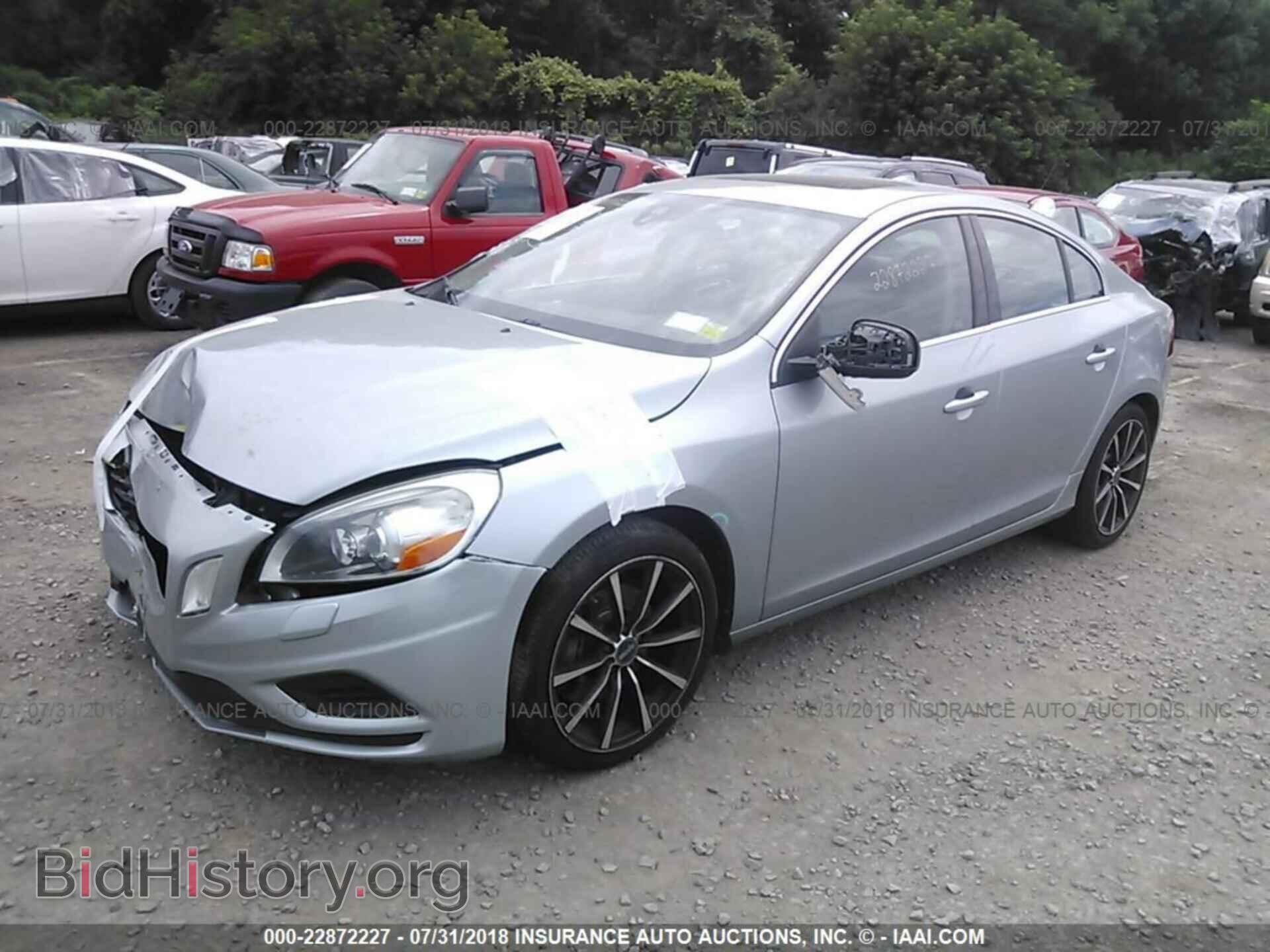 2013 Volvo S60 - VIN: YV1902FH3D2173855 - Фото 2