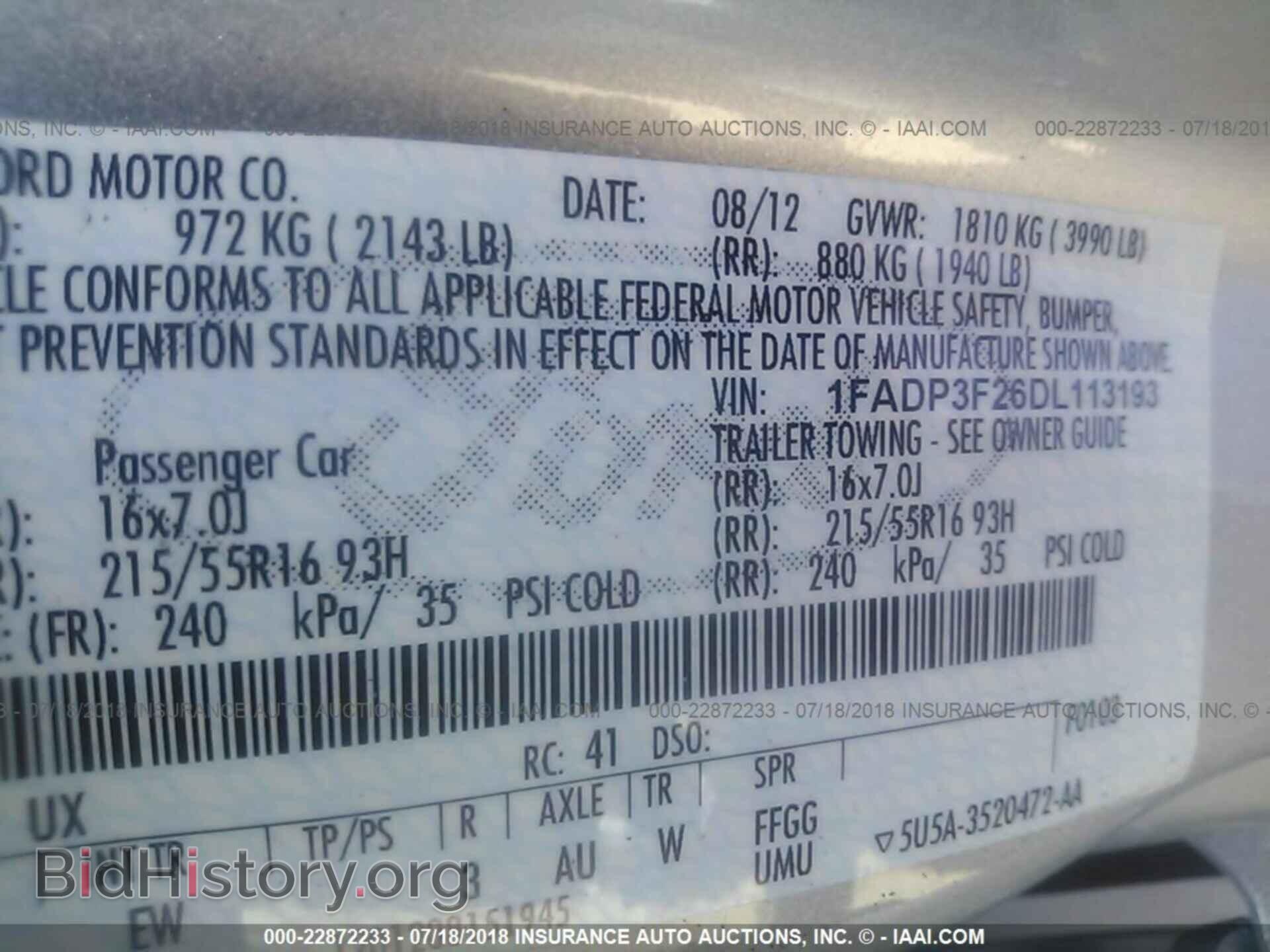 2013 Ford Focus - VIN: 1FADP3F26DL113193 - Photo 9