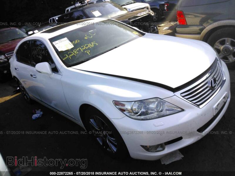 2011 Lexus LS (VIN JTHCL5EFXB5011381) — photo 1 of 10, IAAI, damage: rear