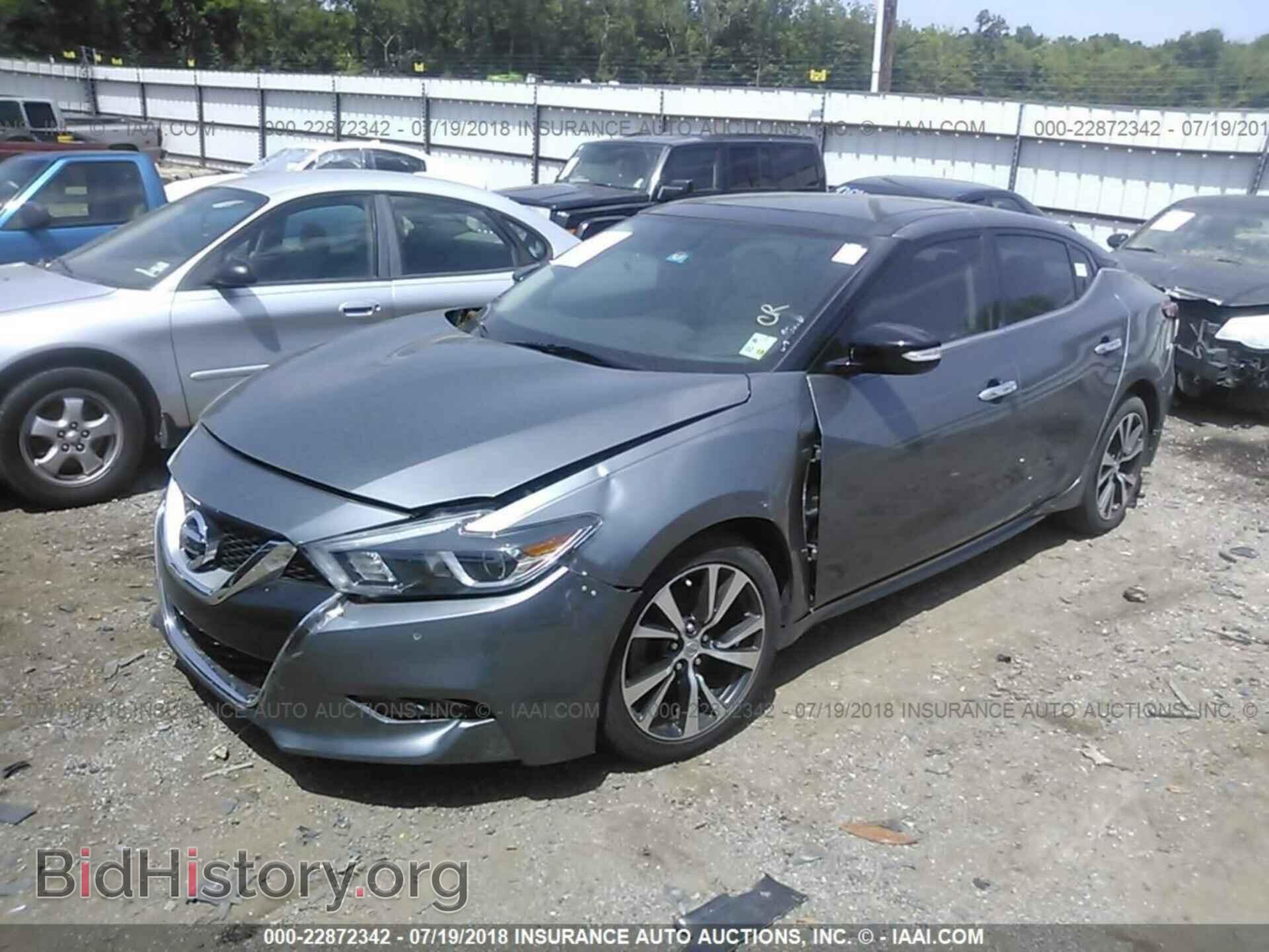 2016 Nissan Maxima - VIN: 1N4AA6AP1GC380657 - Фото 2