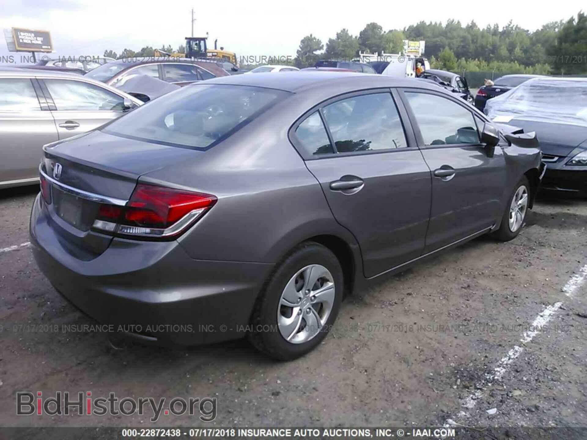 2013 Honda Civic - VIN: 2HGFB2F59DH579642 - Фото 4
