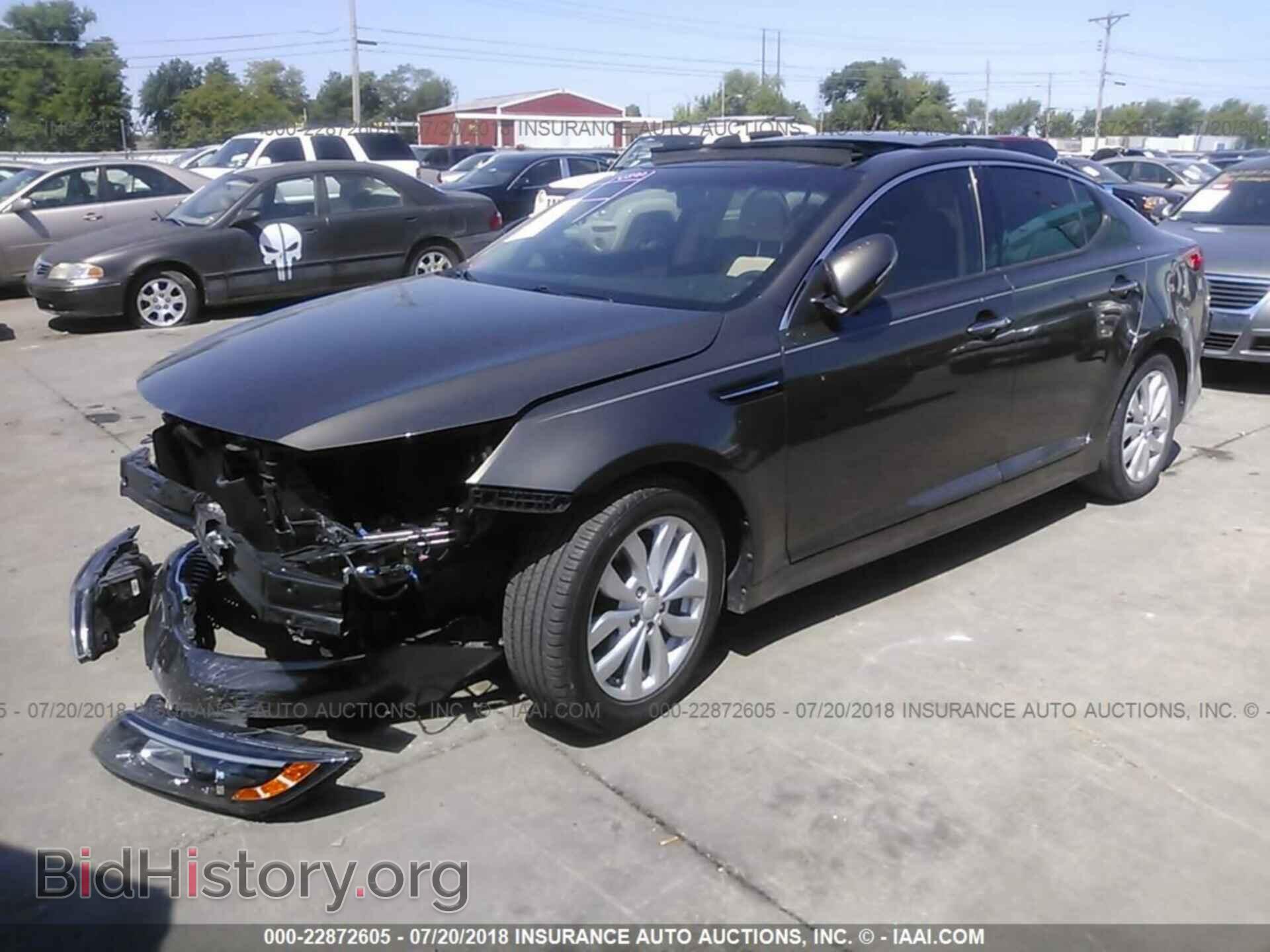 2015 Kia Optima - VIN: 5XXGN4A72FG385216 - Photo 2