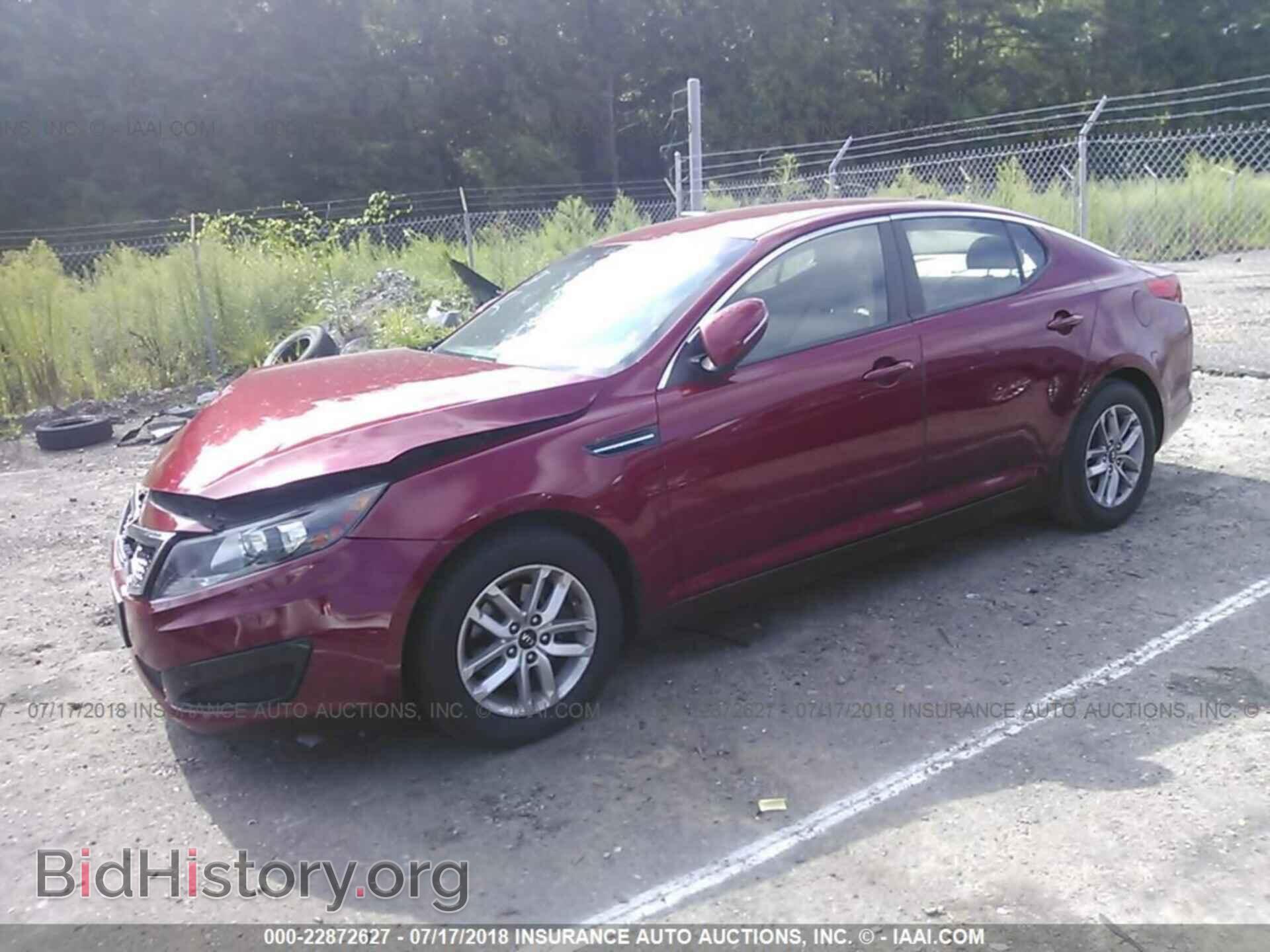 2011 Kia Optima - VIN: KNAGM4A76B5081594 - Фото 2