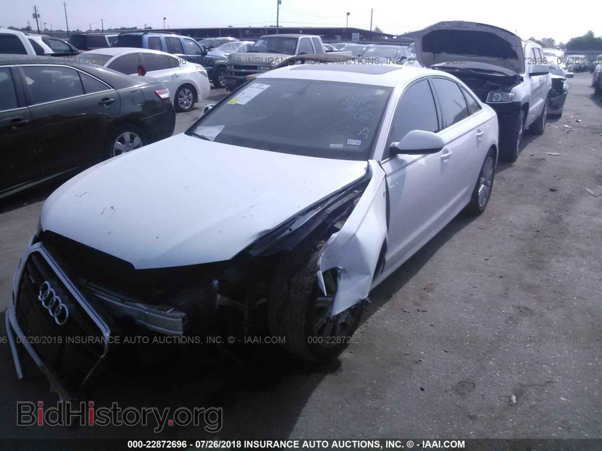 2013 Audi A6 - VIN: WAUHGAFC2DN135721 - Photo 2