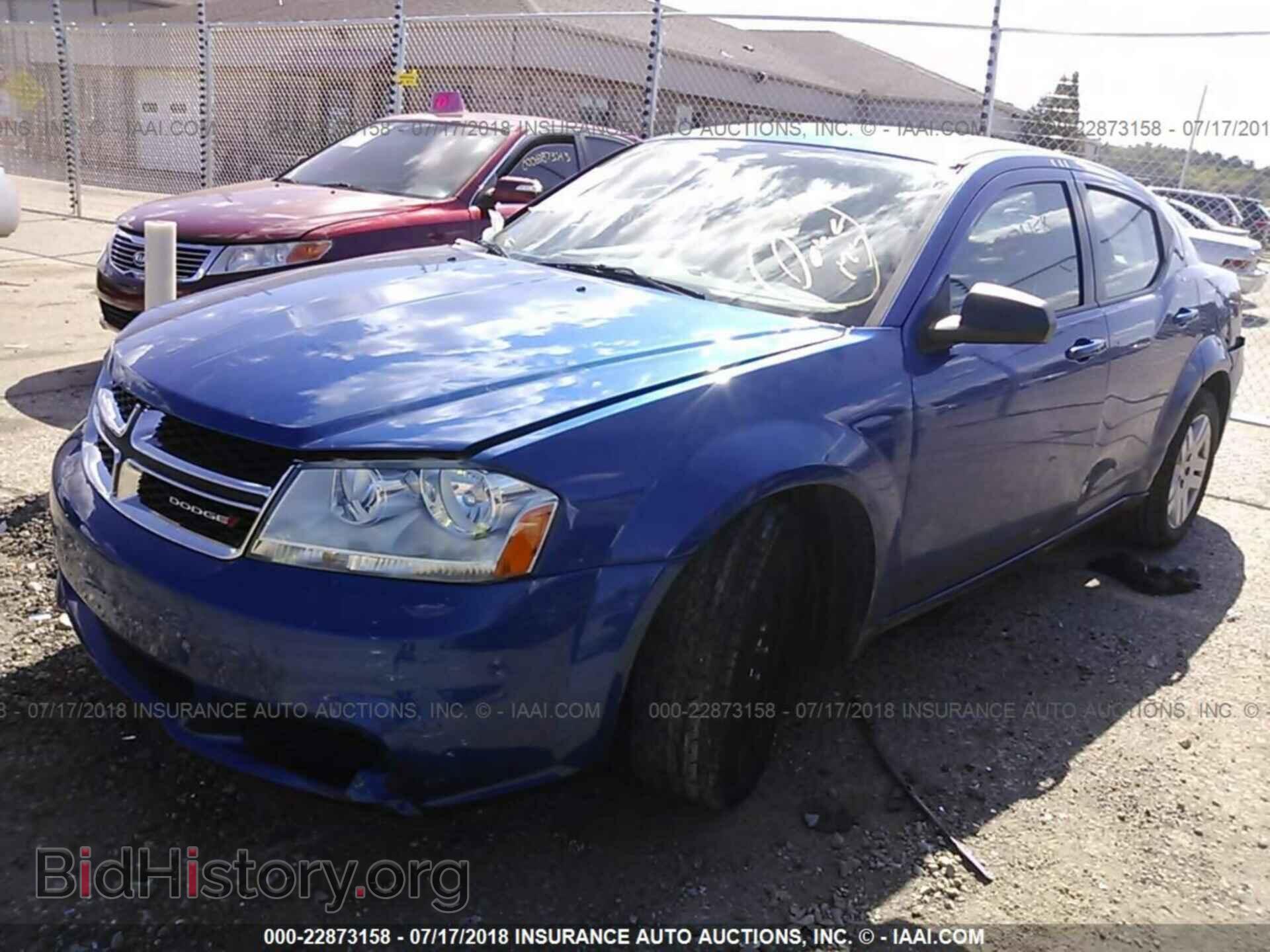 2014 Dodge Avenger - VIN: 1C3CDZAB0EN148279 - Фото 2