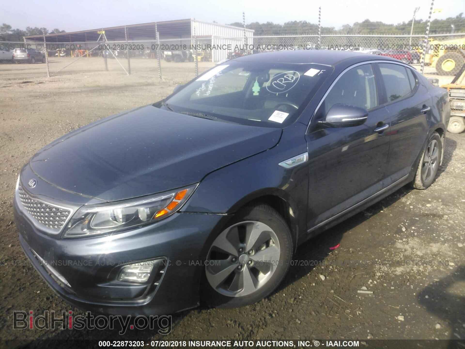 2014 Kia Optima - VIN: KNAGN4AD3E5076697 - Фото 2