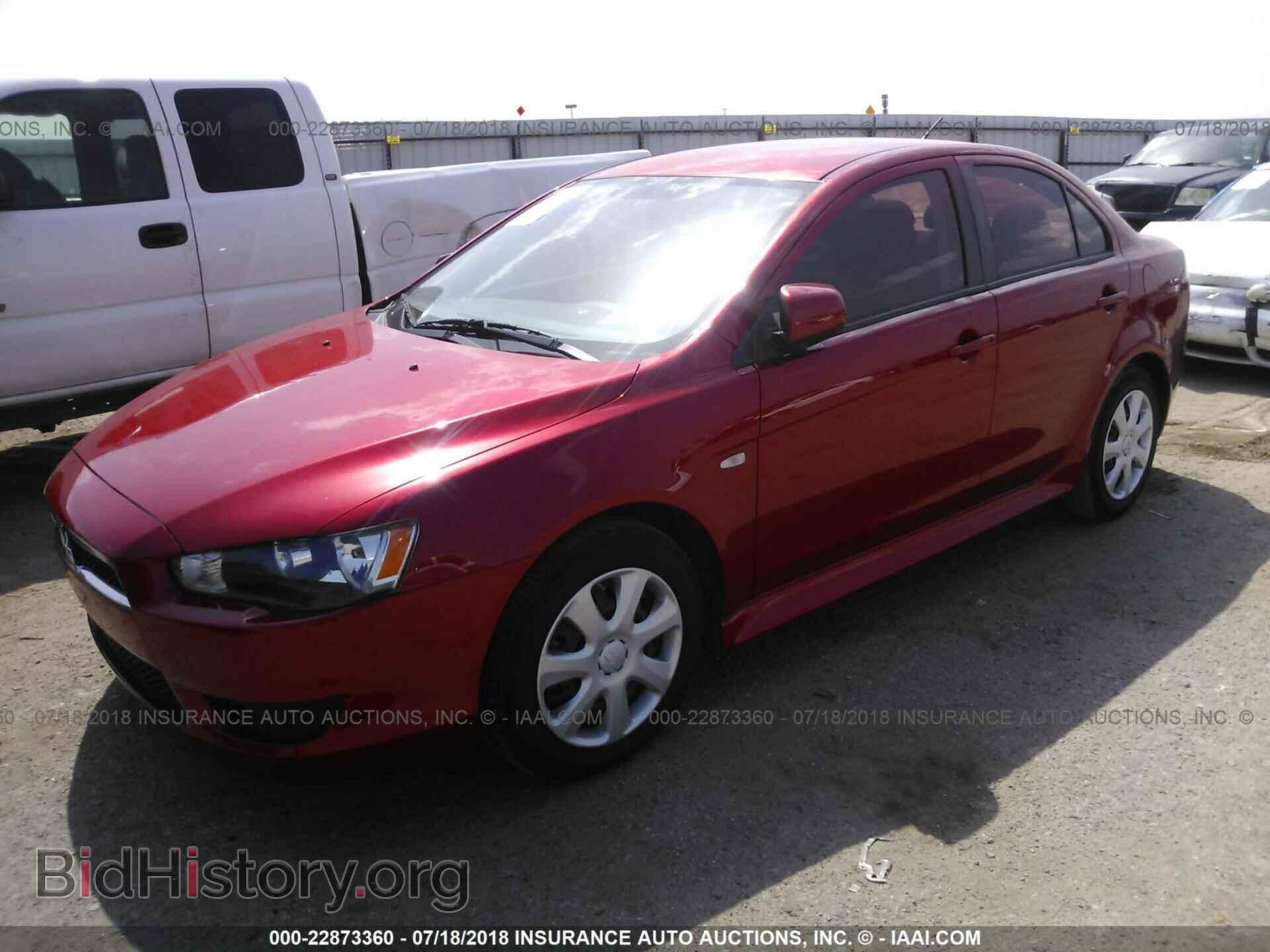 2014 Mitsubishi Lancer - VIN: JA32U2FU7EU004189 - Фото 2