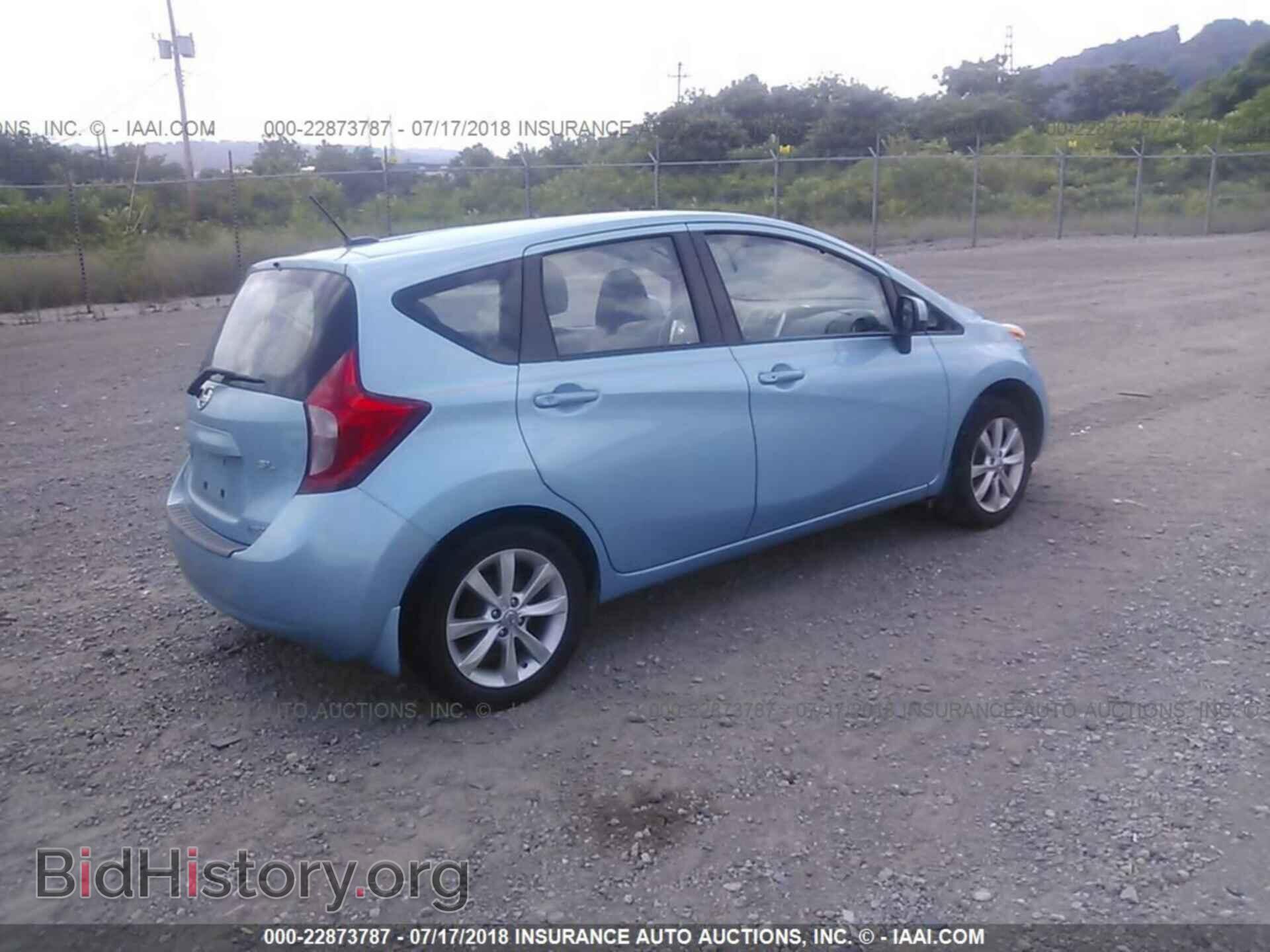 2014 Nissan Versa note - VIN: 3N1CE2CP8EL400727 - Фото 4