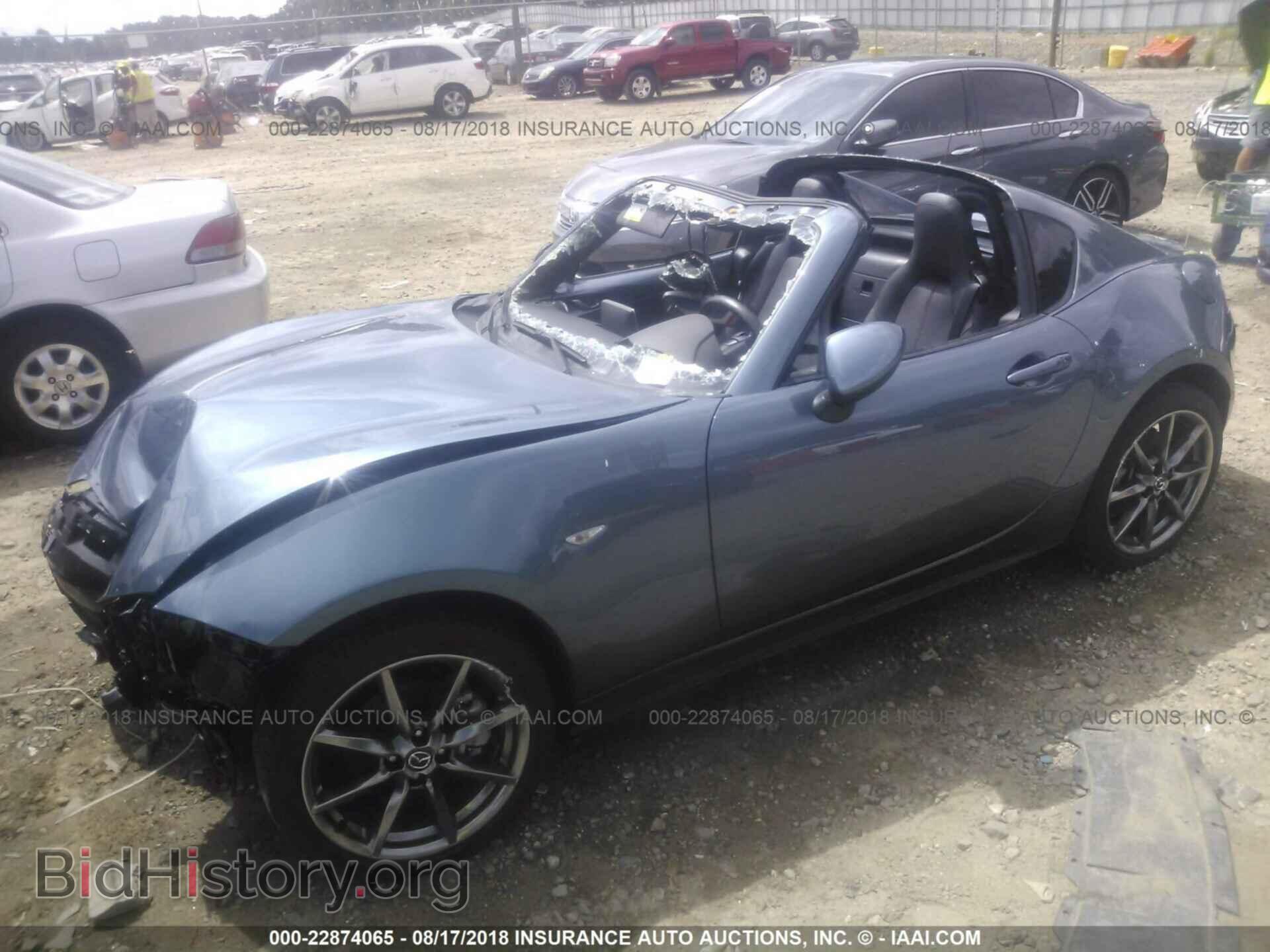 2017 Mazda Mx-5 miata - VIN: JM1NDAM73H0101407 - Фото 2
