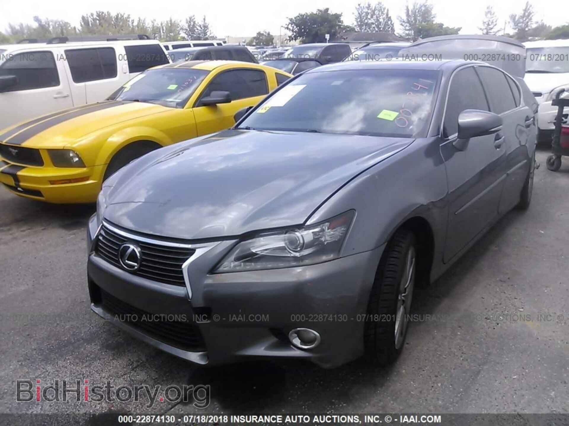 2015 Lexus Gs - VIN: JTHBE1BL3FA007341 - Фото 2