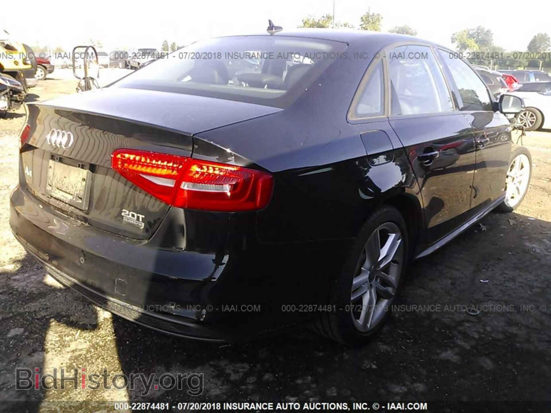 2016 Audi A4 - VIN: WAUBFAFL1GN013896 - Photo 4