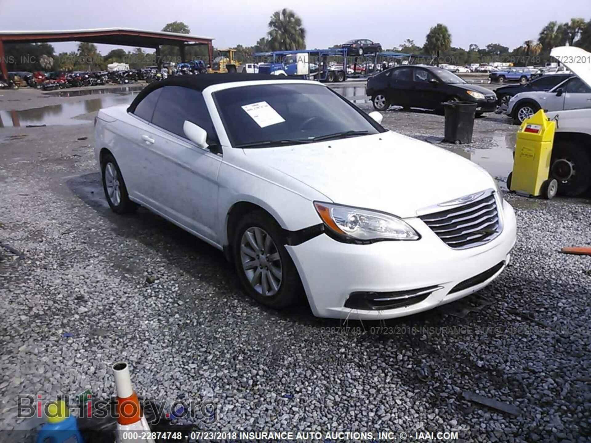 Фотография 1C3BCBEB4CN218590 - Chrysler 200 2012