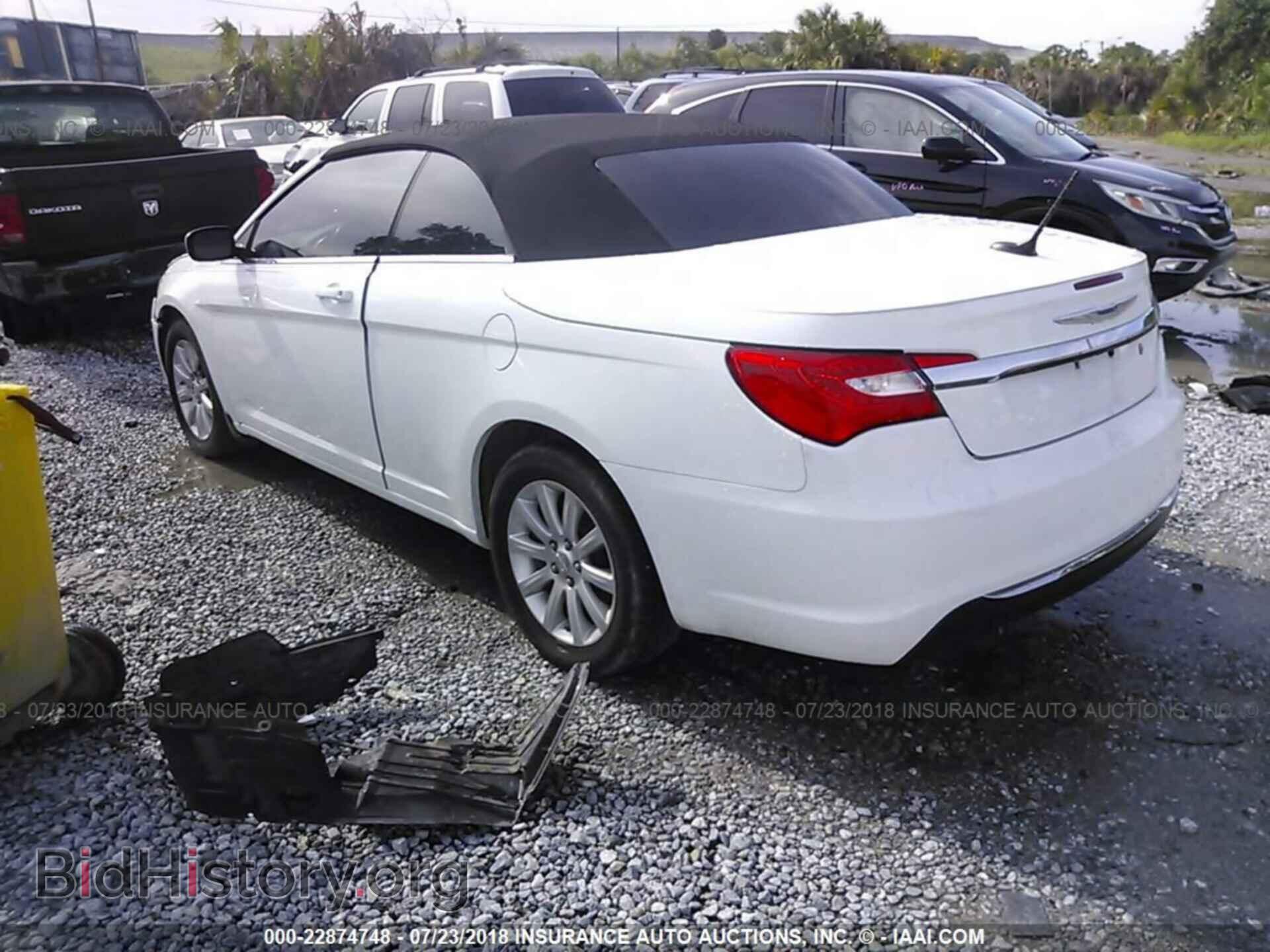 2012 Chrysler 200 - VIN: 1C3BCBEB4CN218590 - Фото 3