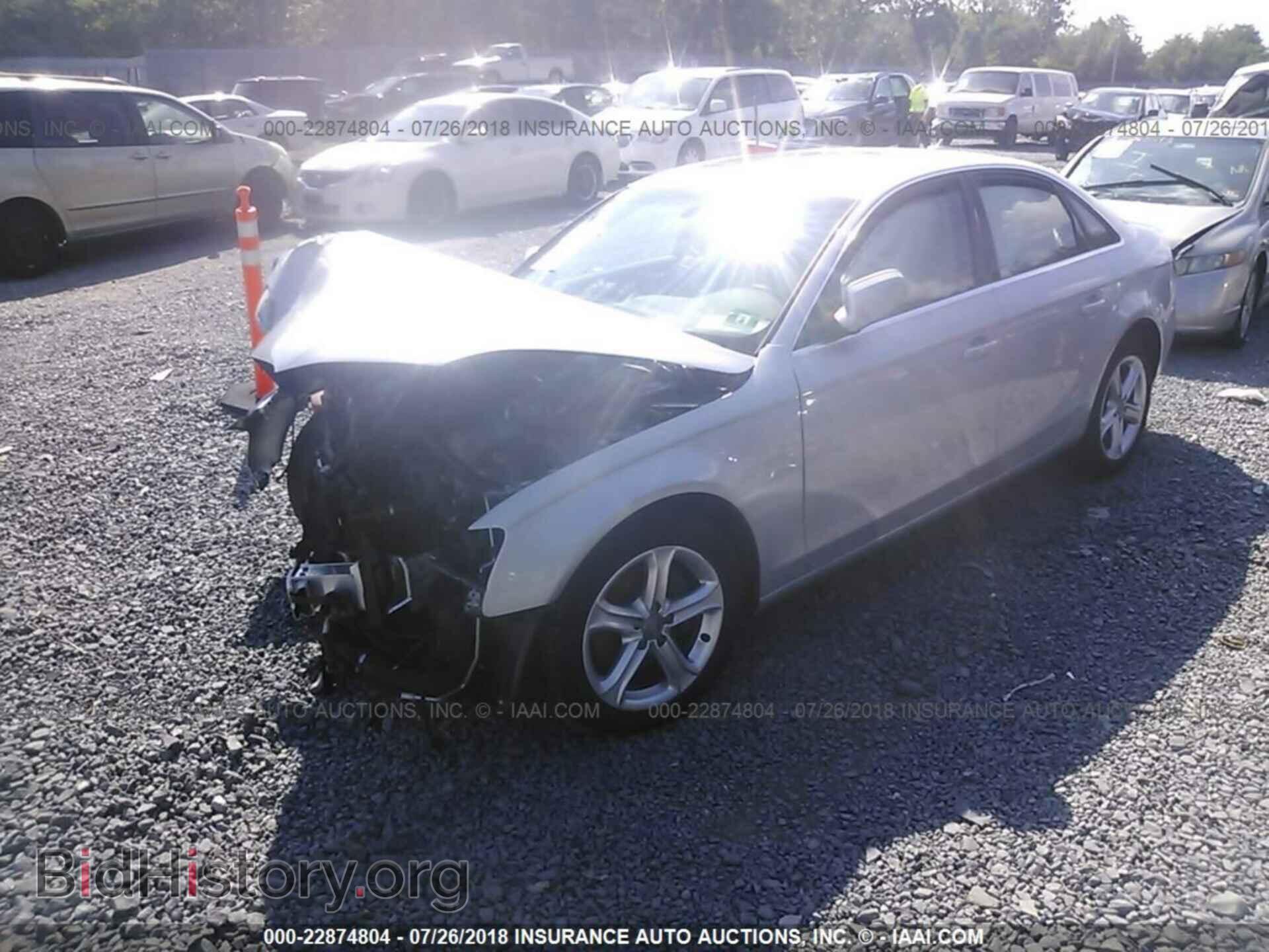 2013 Audi A4 - VIN: WAUBFAFL0DN036677 - Фото 2