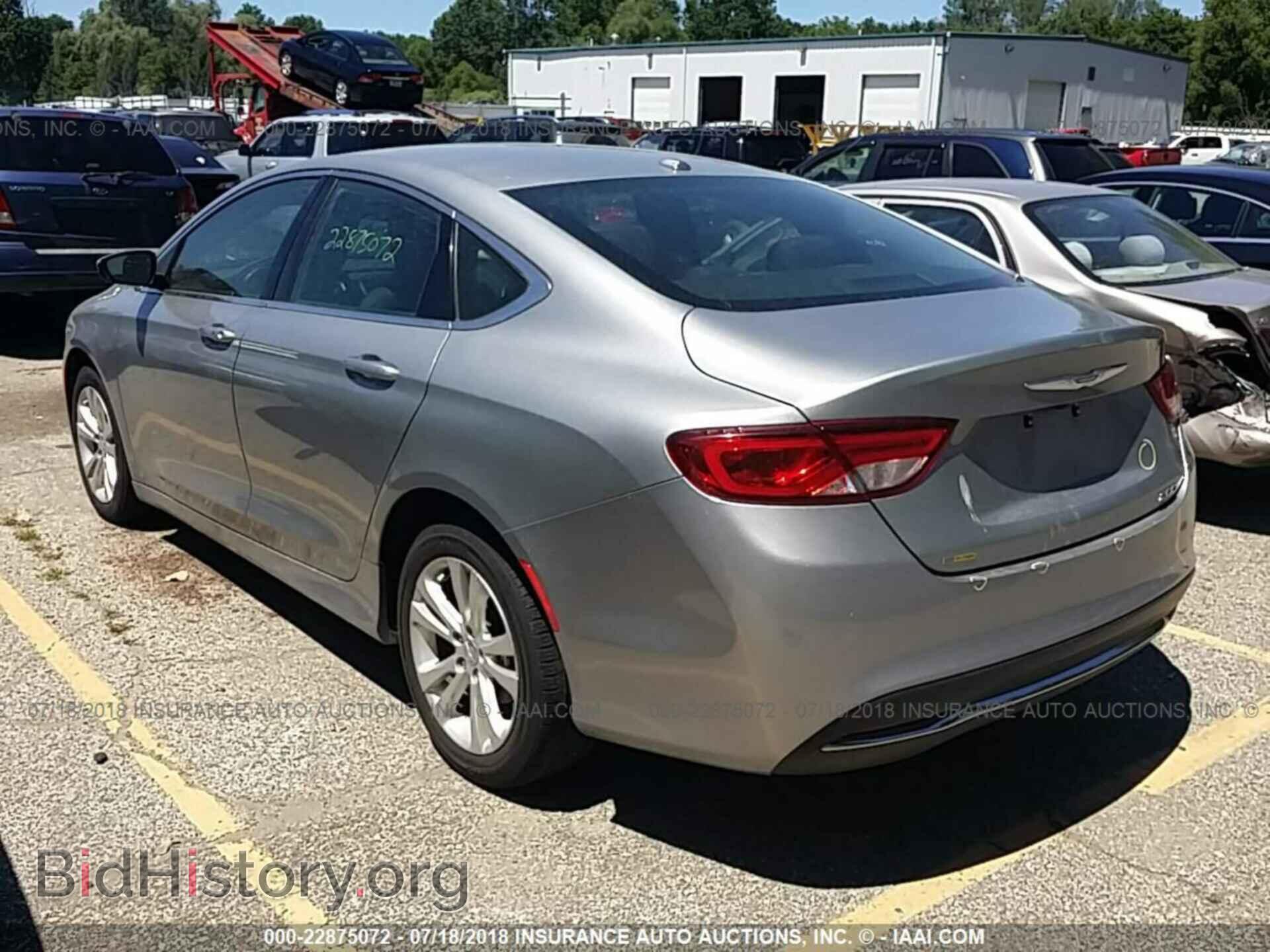 2015 Chrysler 200 - VIN: 1C3CCCAB4FN619402 - Photo 3