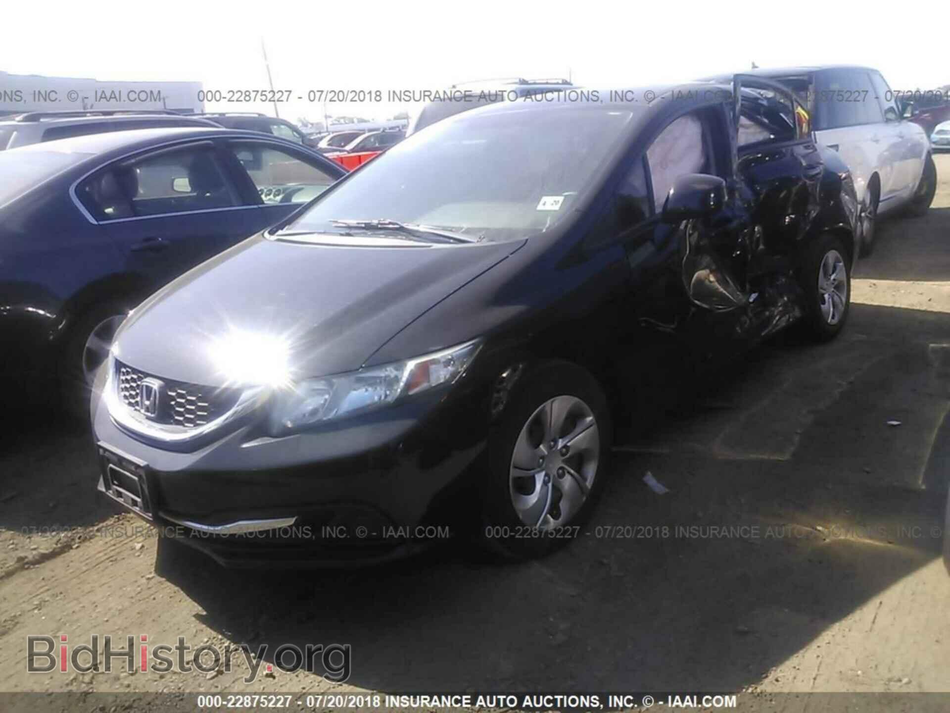 2013 Honda Civic - VIN: 19XFB2F59DE248313 - Фото 2