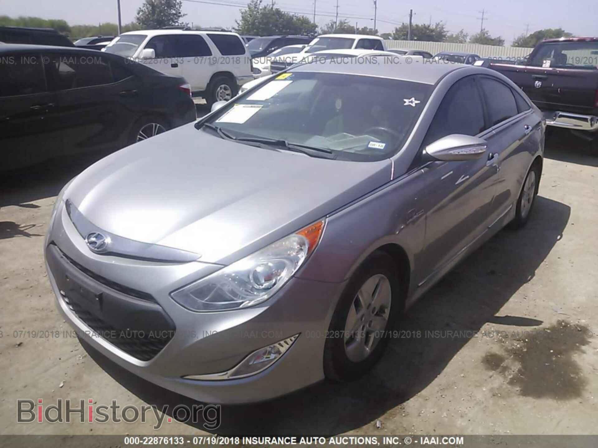 2012 Hyundai Sonata - VIN: KMHEC4A41CA030415 - Фото 2