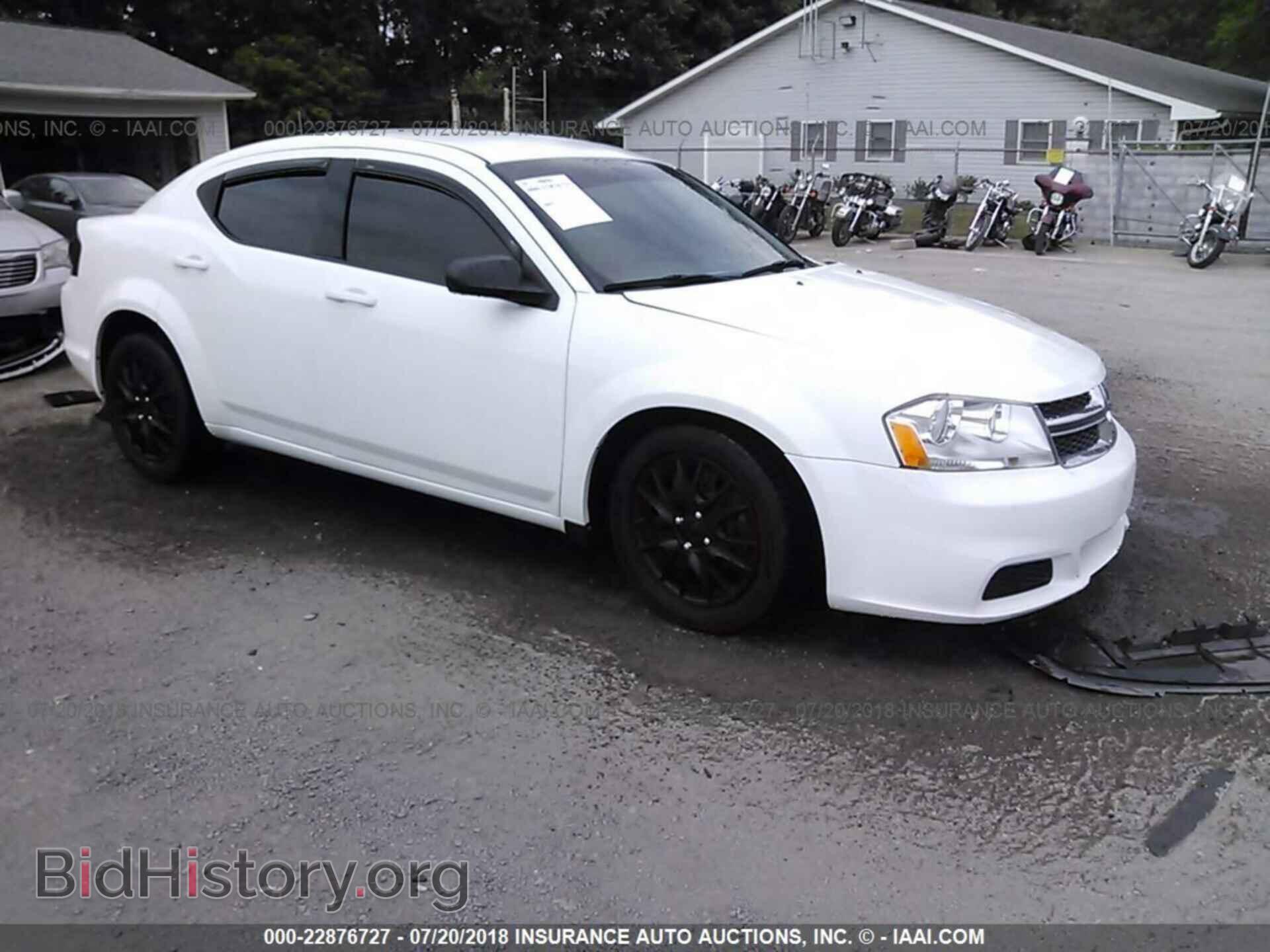 Photo 1C3CDZAB3DN540574 - Dodge Avenger 2013