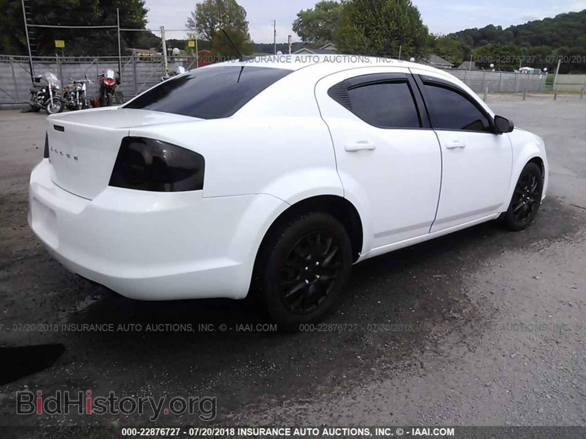2013 Dodge Avenger - VIN: 1C3CDZAB3DN540574 - Фото 4