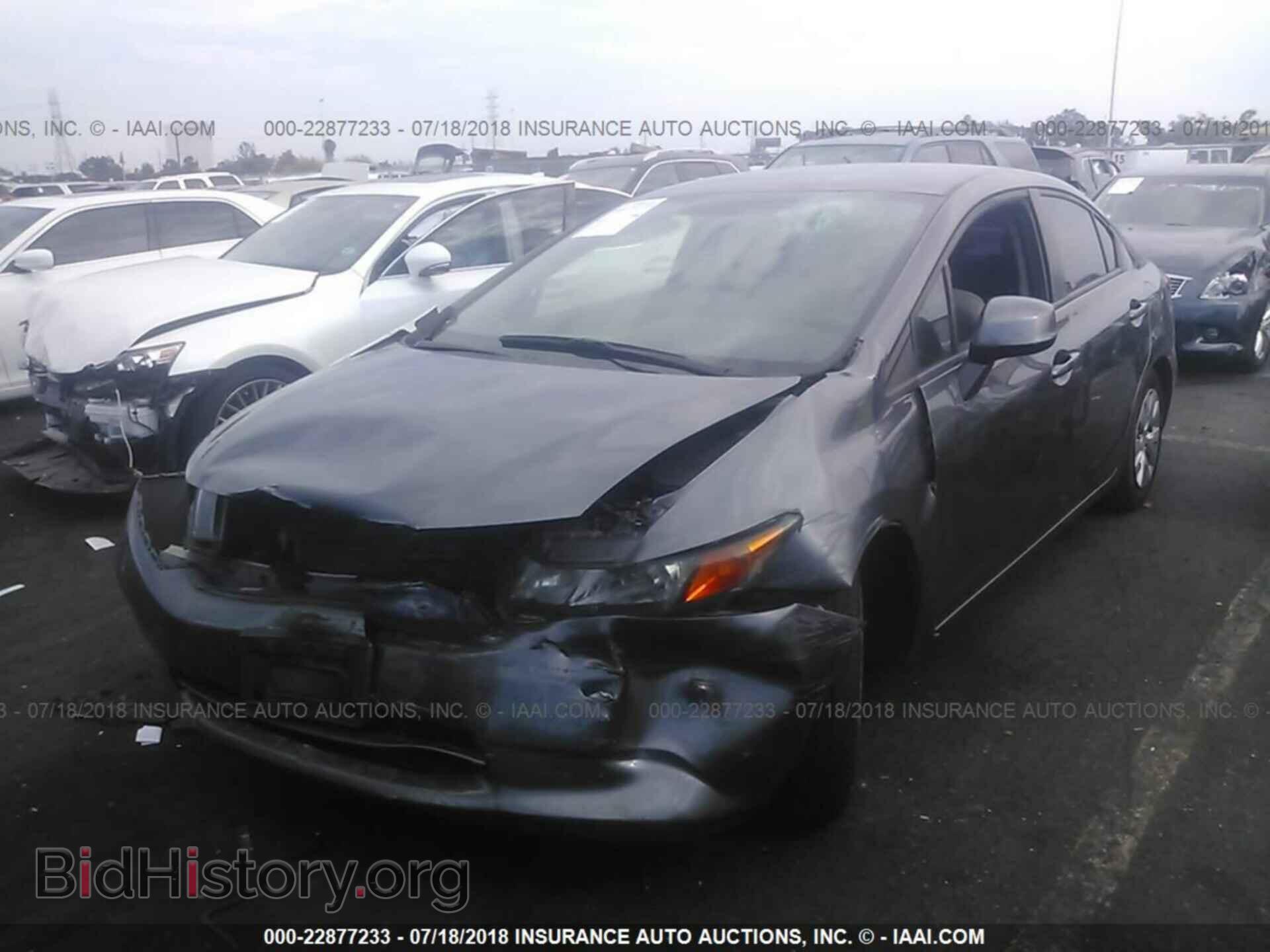 2012 Honda CIVIC (VIN 19XFB2F50CE358214) — фото 2 из 10