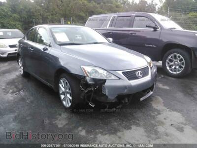 2012 Lexus IS, gray — VIN JTHCF5C29C5054747, IAAI