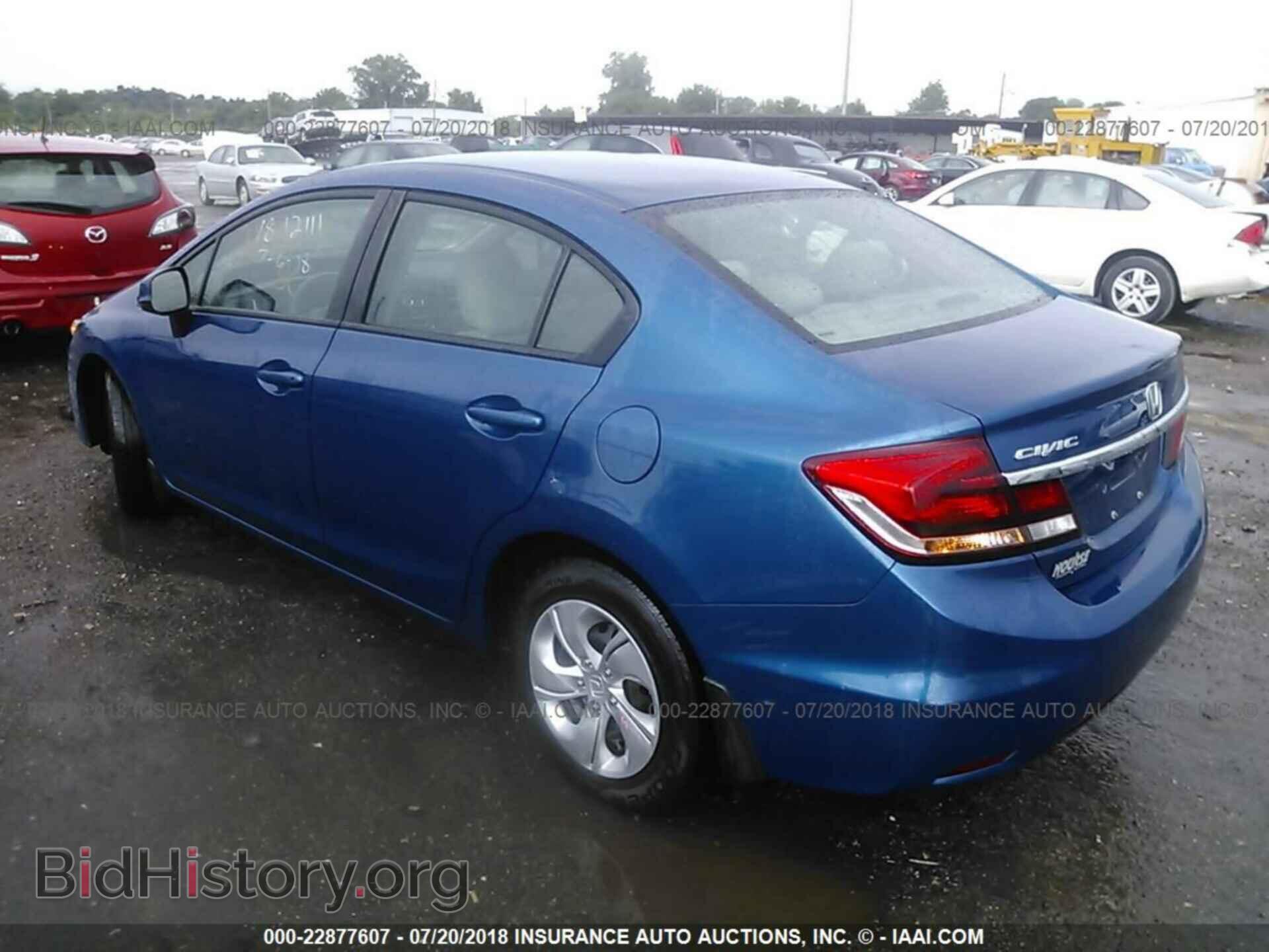 2013 Honda Civic - VIN: 19XFB2F5XDE041543 - Фото 3