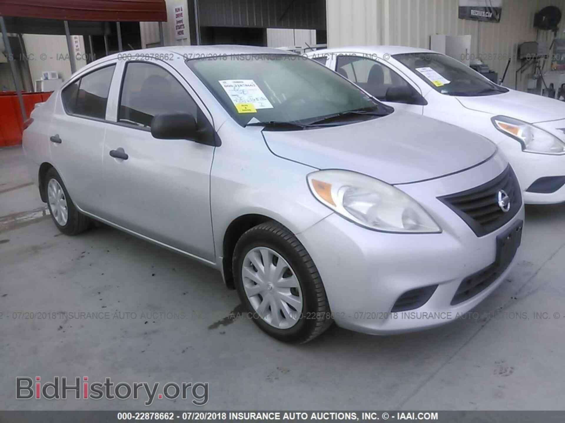 Фотография 3N1CN7AP1EL844290 - Nissan Versa 2014