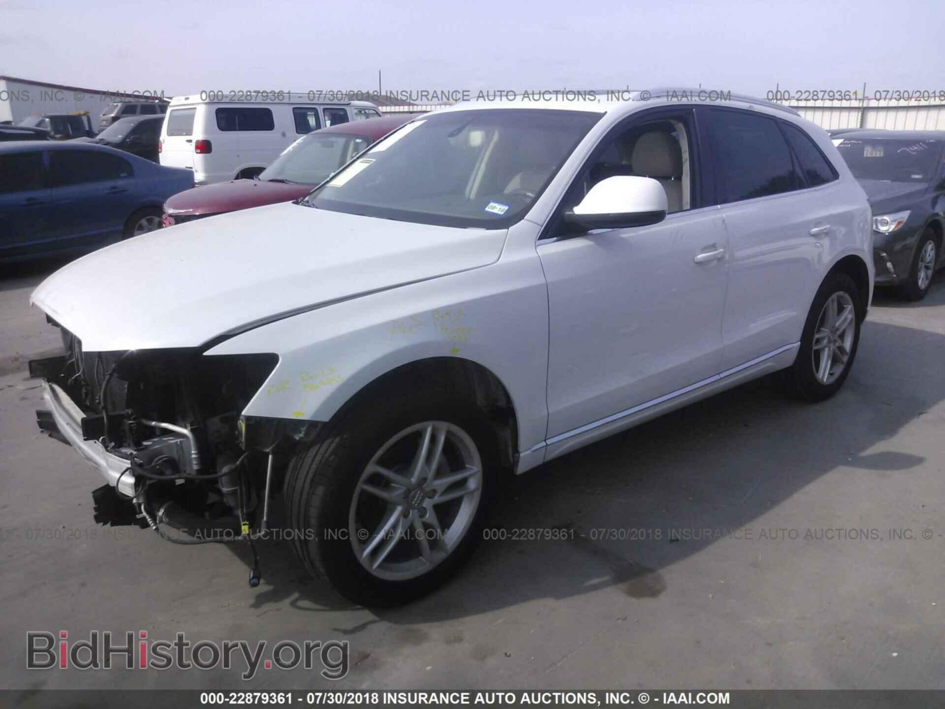 2013 Audi Q5 - VIN: WA1LFAFPXDA100624 - Фото 2